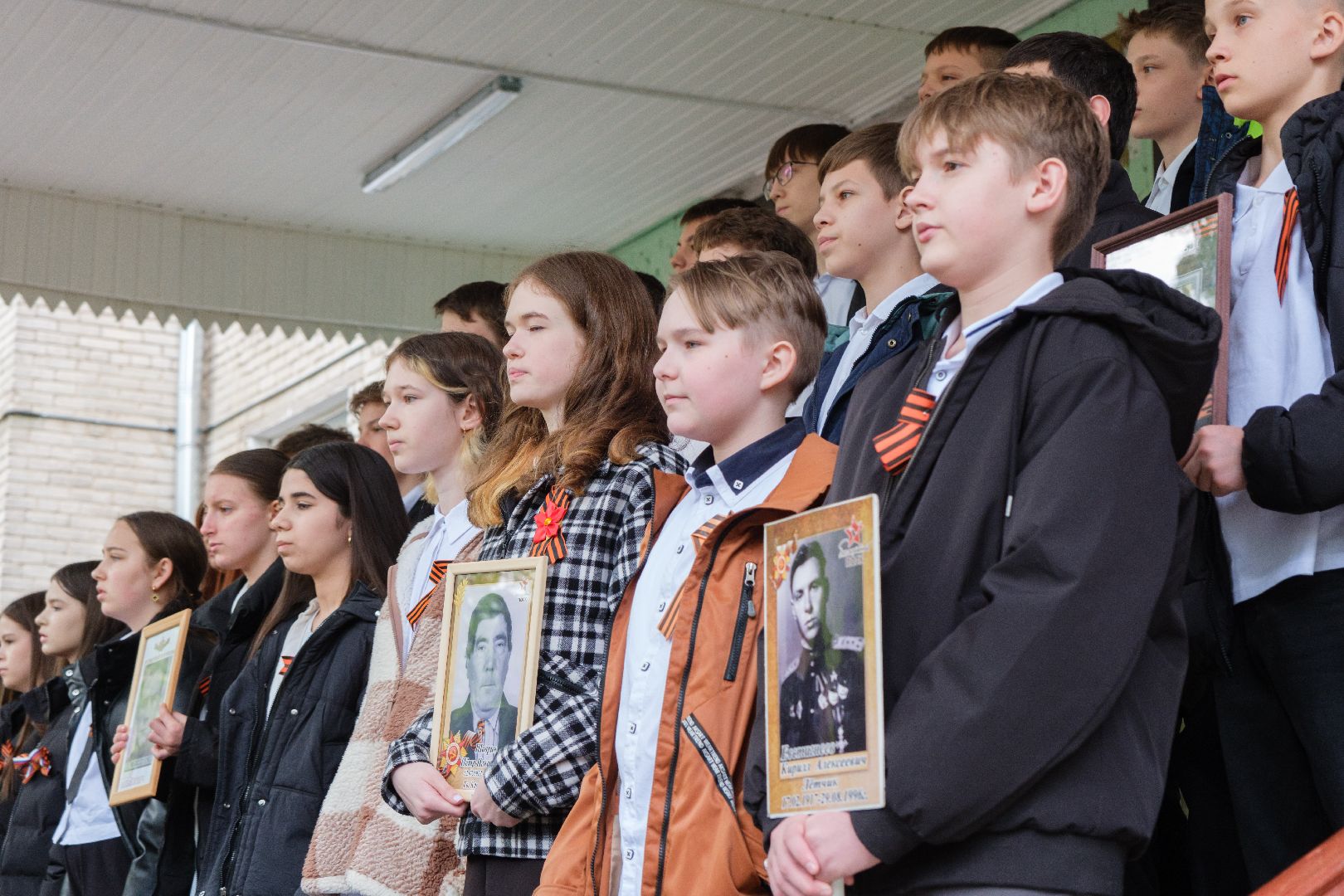 лыткарино, общество, митинги к 9 мая, день победы, 9 мая день победы, моу сош 2 лыткарино, моу гимназия 7 лыткарино, 80-летие великой победы,