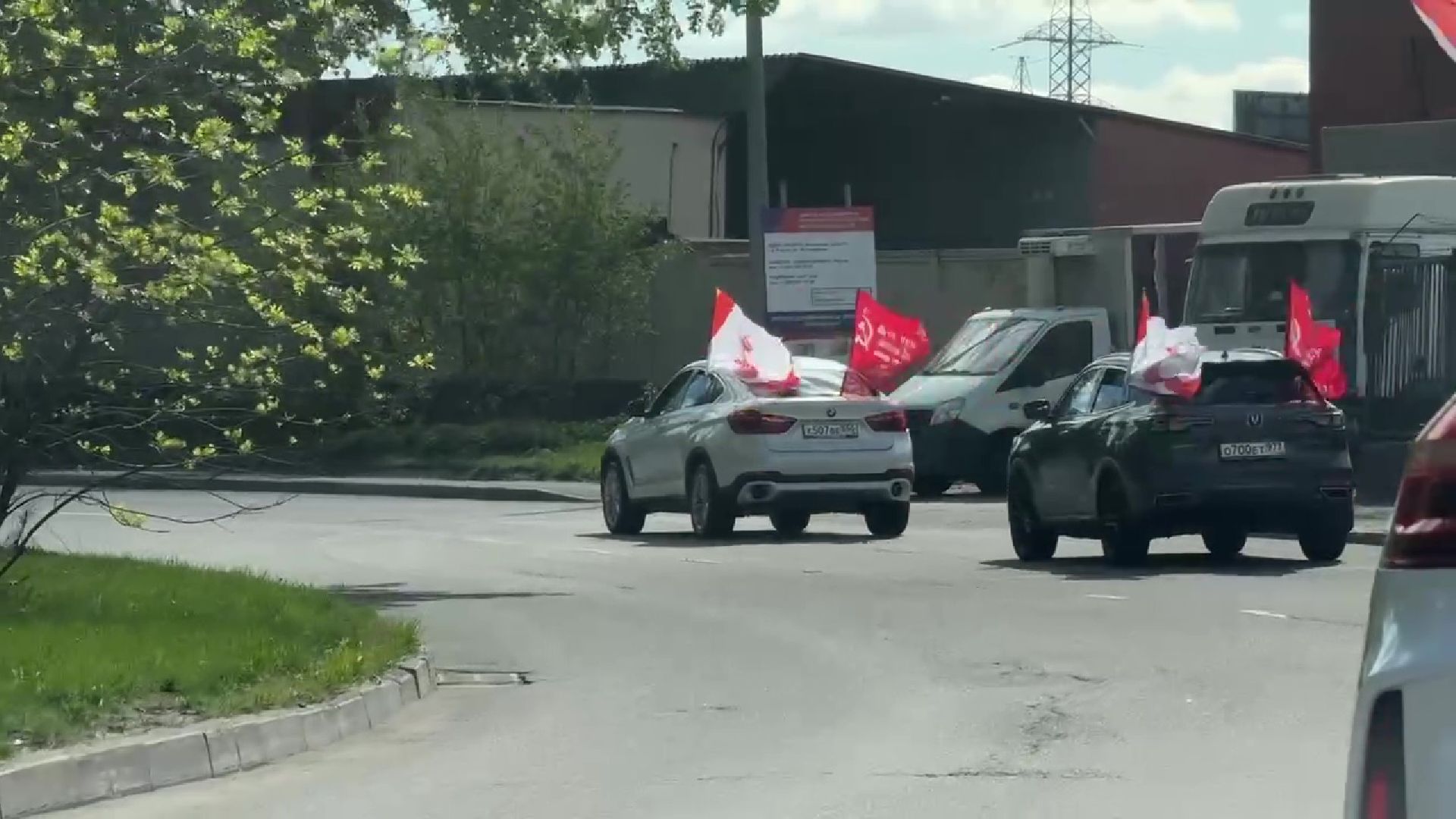 Реутов, Автопробег, бессмертный автополк, Колонна,