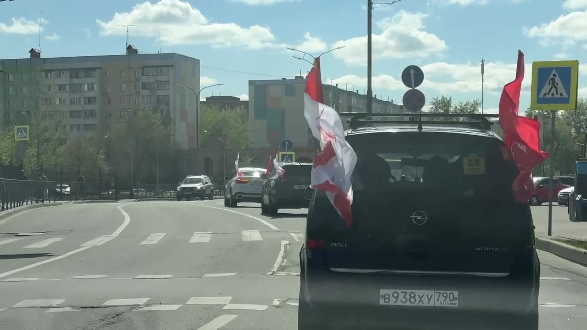 Реутов, Автопробег, бессмертный автополк, Колонна,