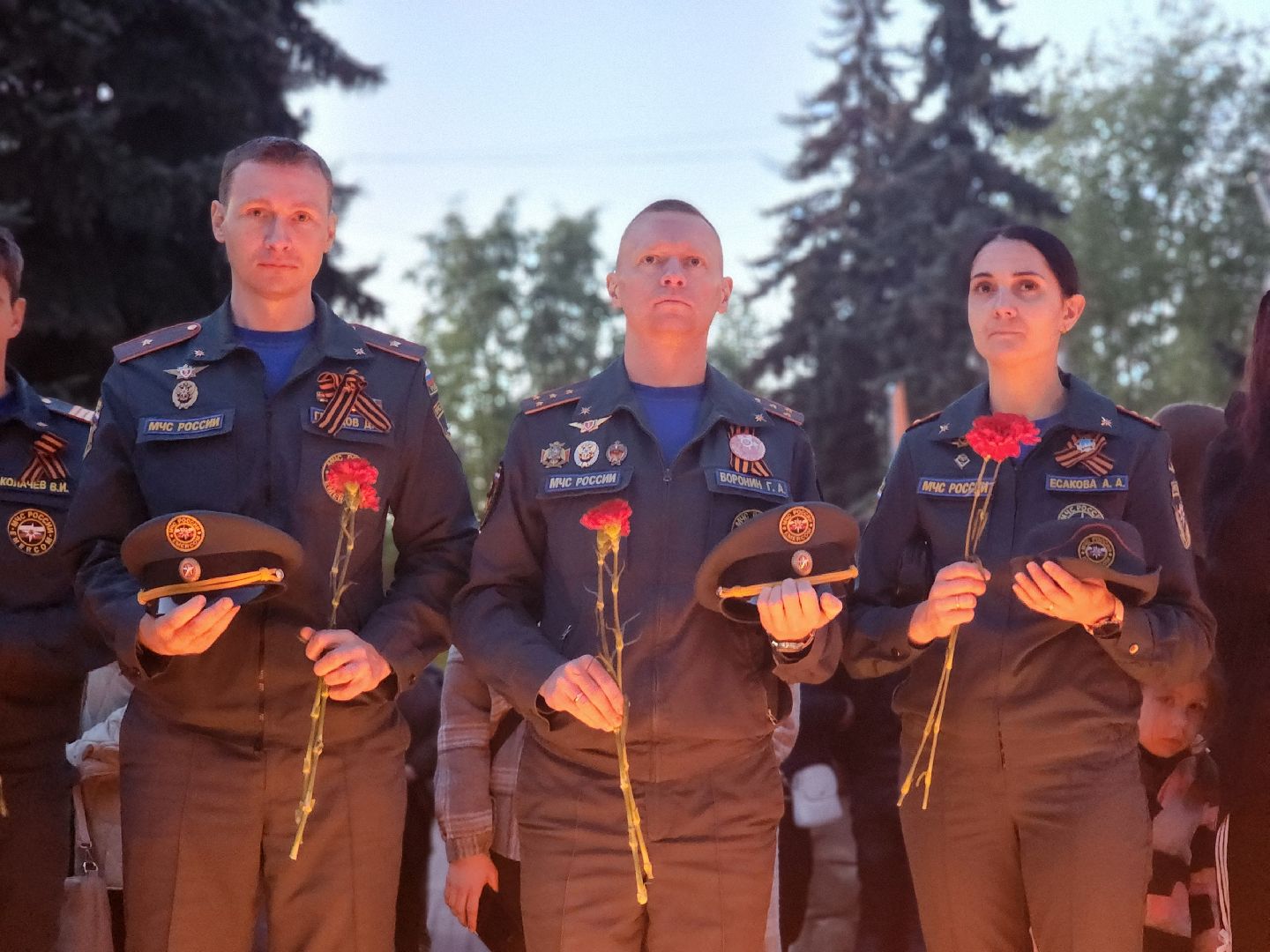 воскресенск, свеча памяти, 80 лет Победы,