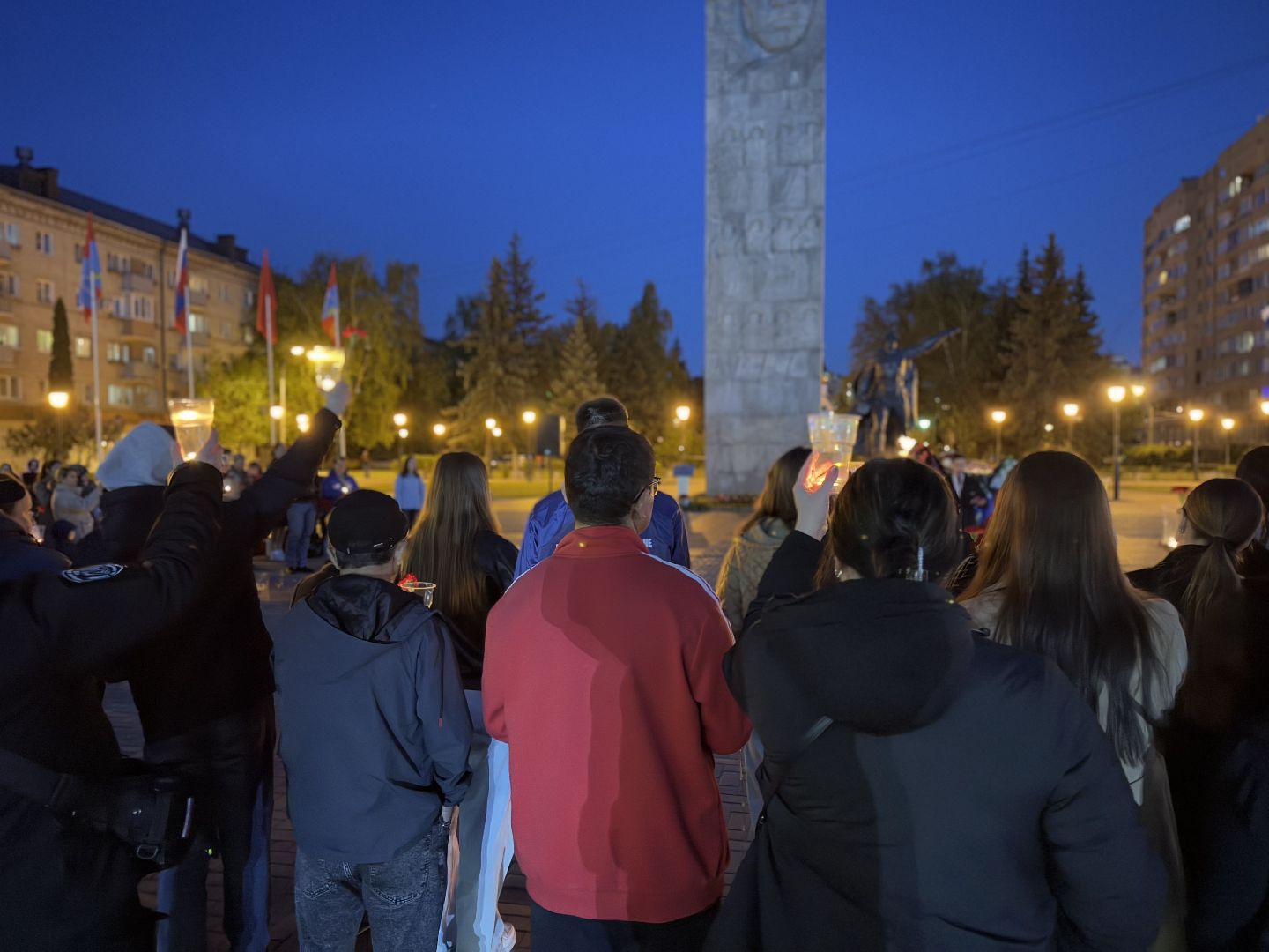 площадь славы балашиха, спасибо , спасибо за победу,
