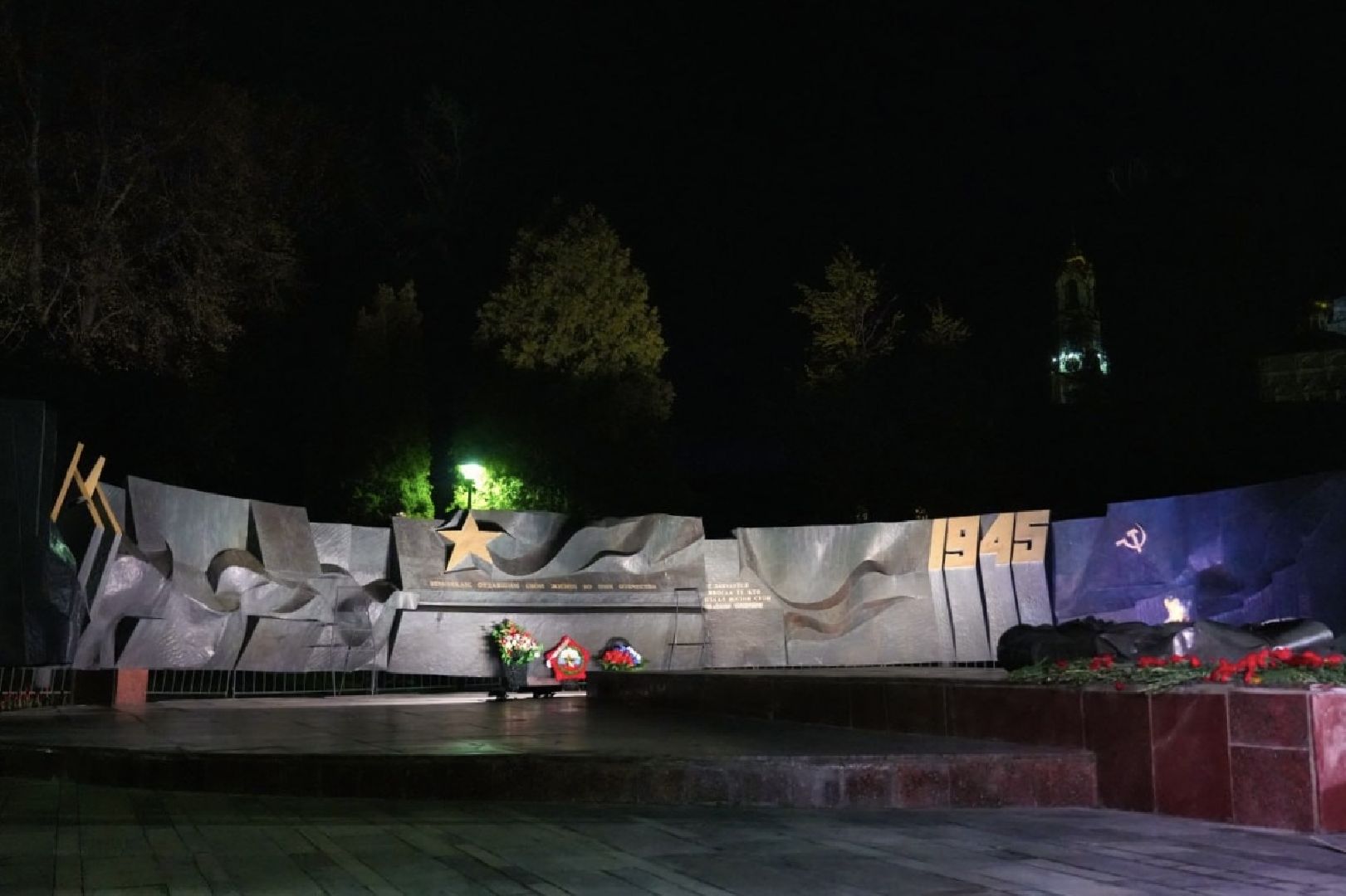 сергиев посад, сергиево-посадский городской округ, память , победа, великая отечественная война, 9 мая, свеча памяти ,