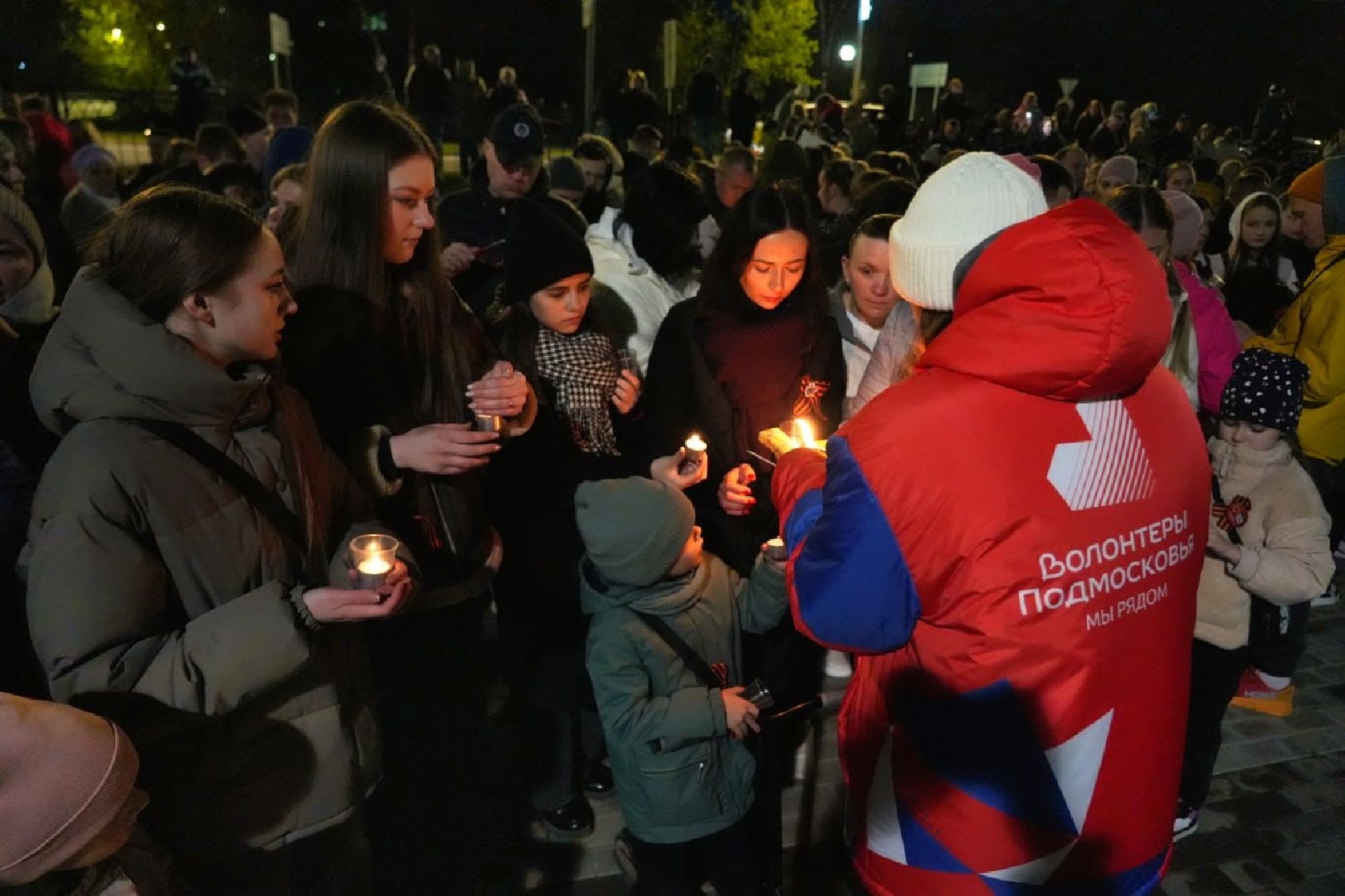 сергиев посад, сергиево-посадский городской округ, память , победа, великая отечественная война, 9 мая, свеча памяти ,