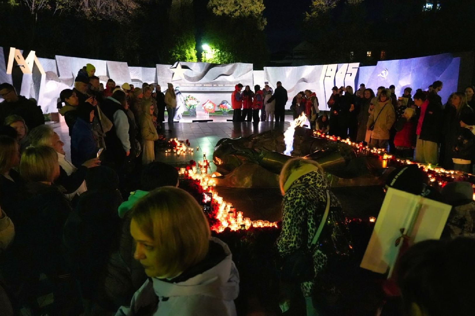 сергиев посад, сергиево-посадский городской округ, память , победа, великая отечественная война, 9 мая, свеча памяти ,