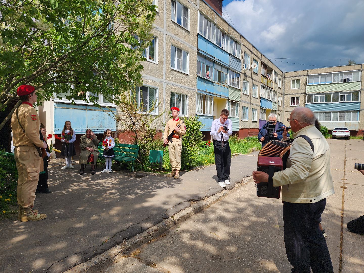 Зарайск, День Победы, ветераны вов,