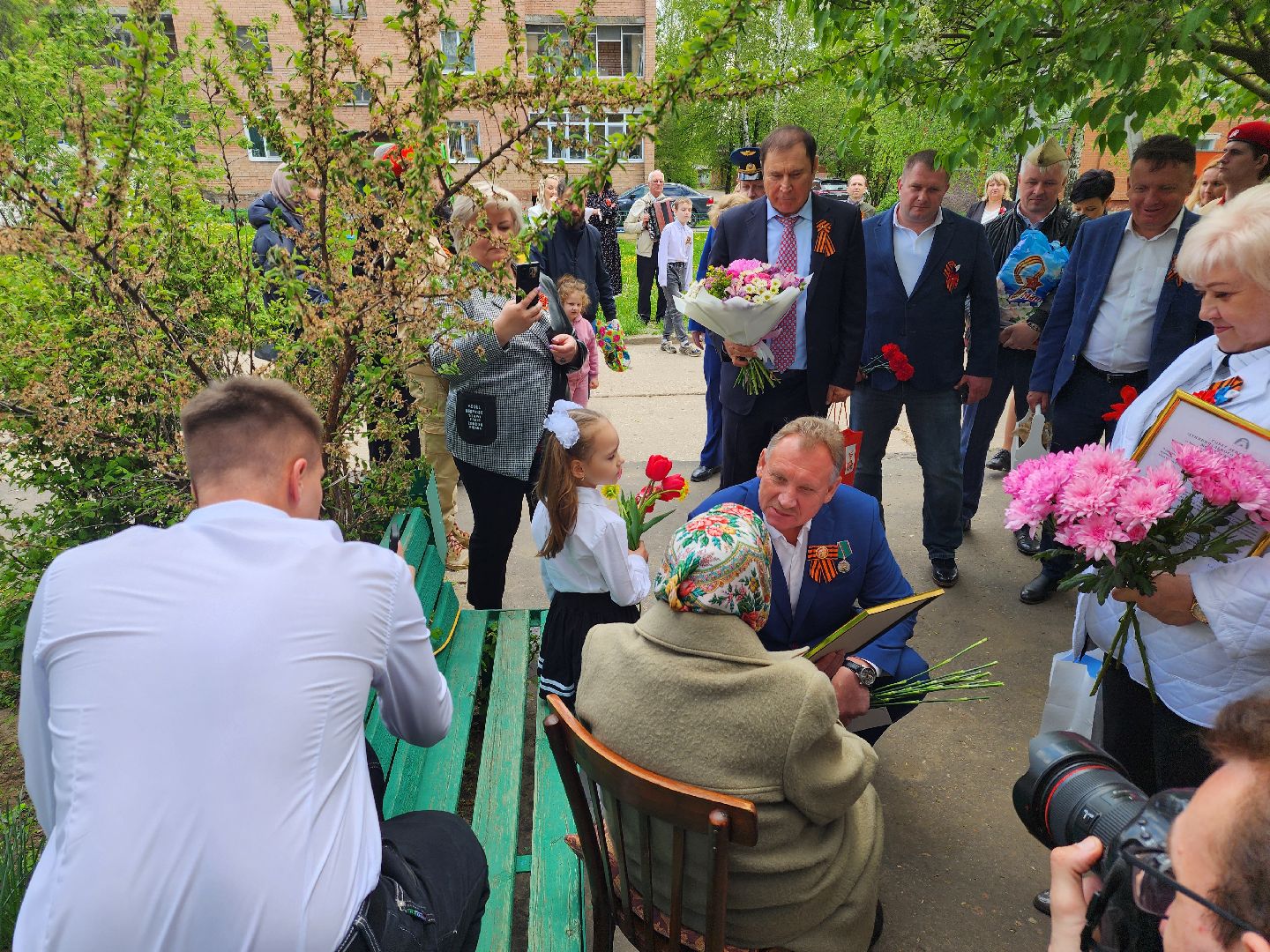 Зарайск, День Победы, ветераны вов,