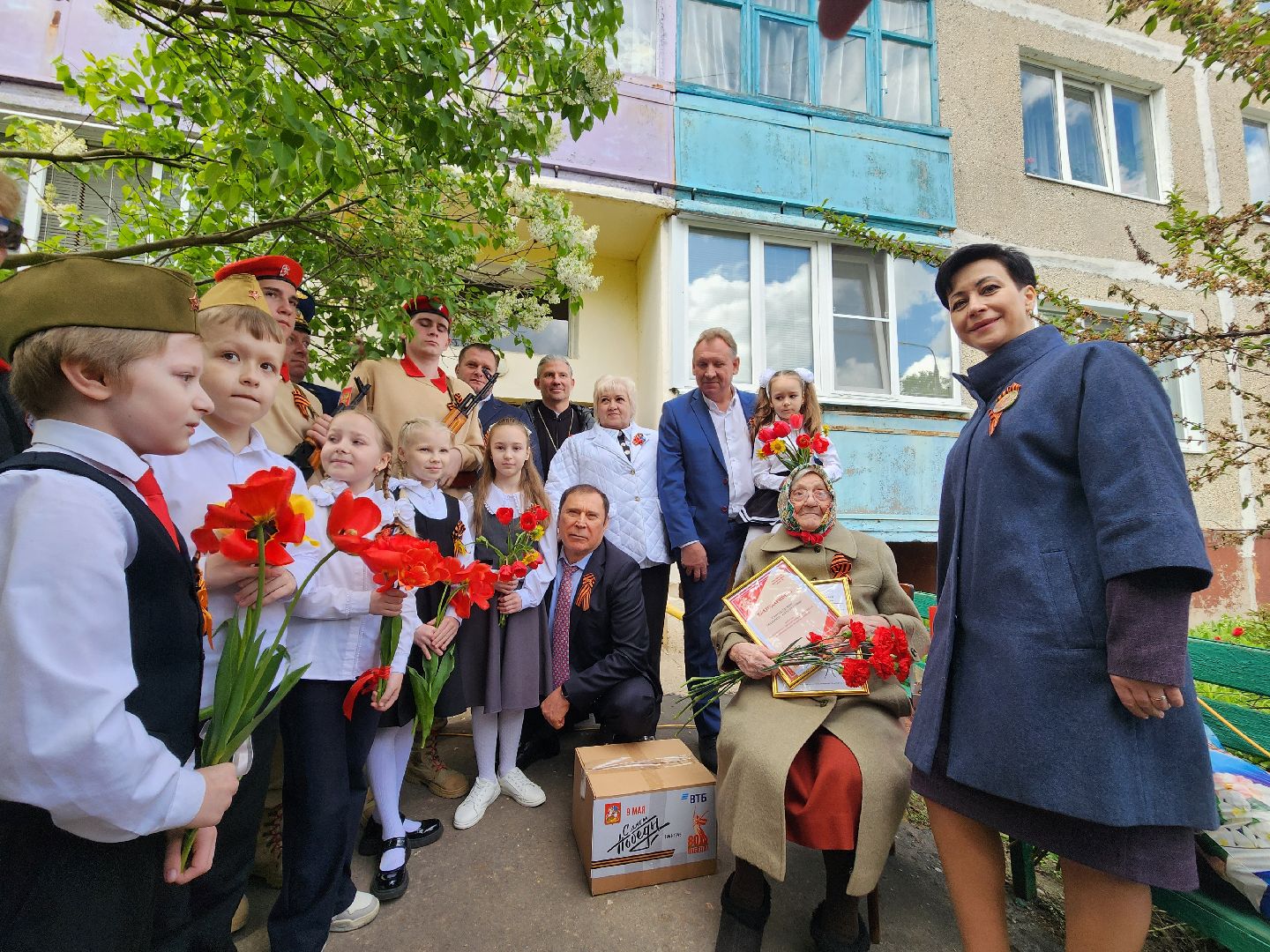 Зарайск, День Победы, ветераны вов,