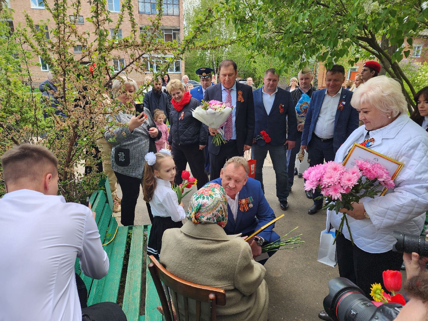 Зарайск, День Победы, ветераны вов,