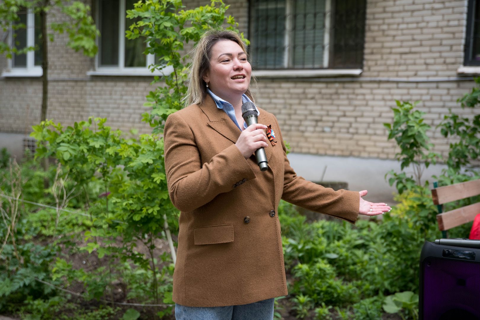 Реутов, великая отечественная война, ветераны, концерт под окнами ветерана, катюша, Сергей Поляков,ВОв,