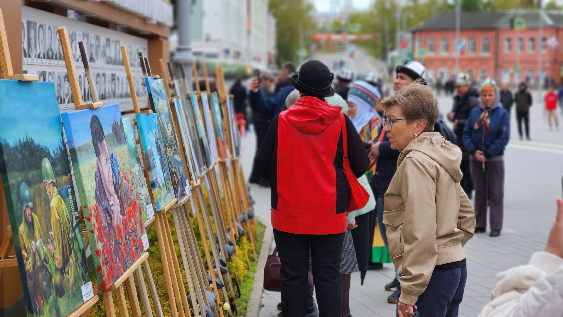 волоколамск, день победы, 9 мая, портреты героев,