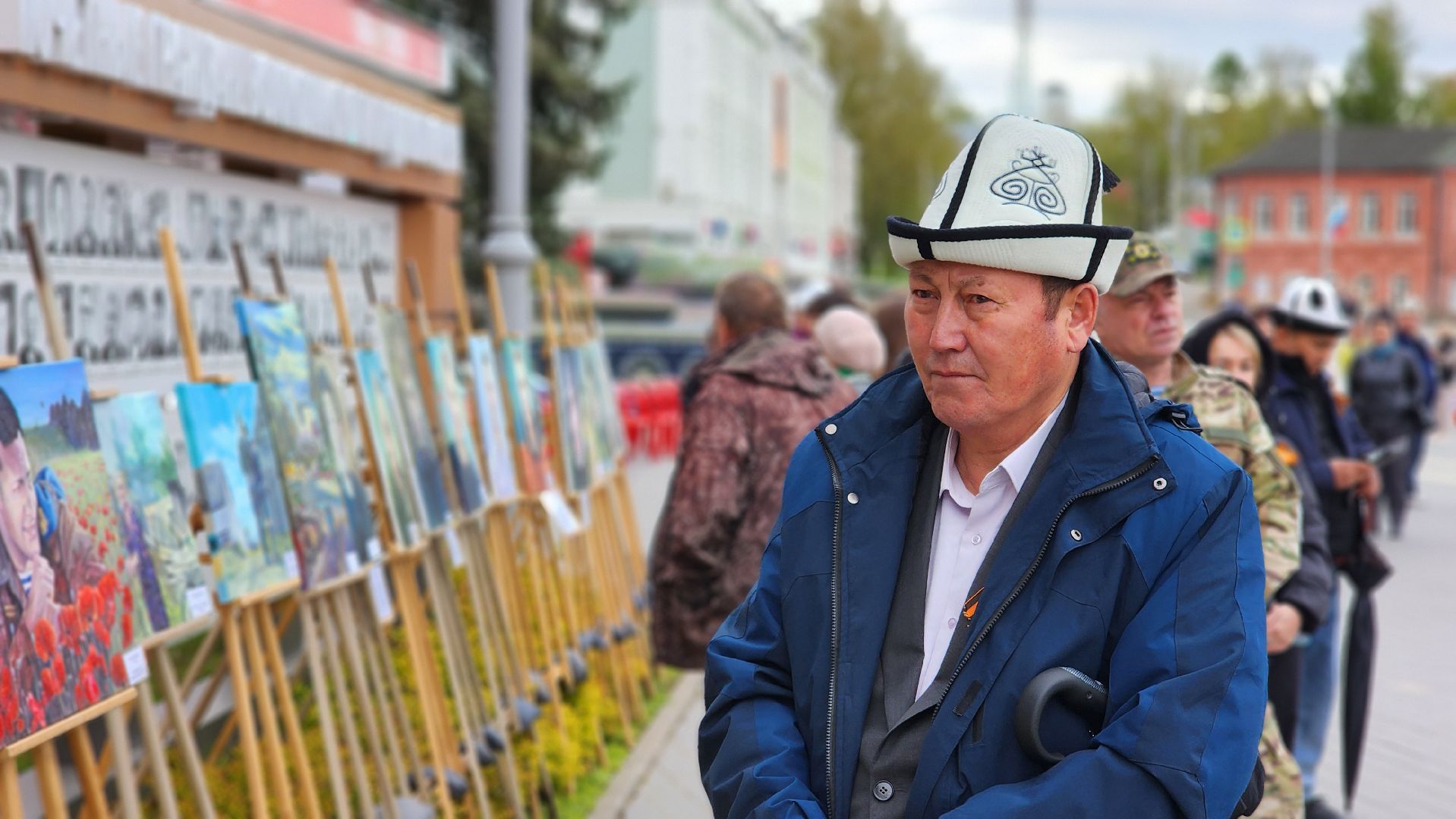 волоколамск, день победы, 9 мая, портреты героев,