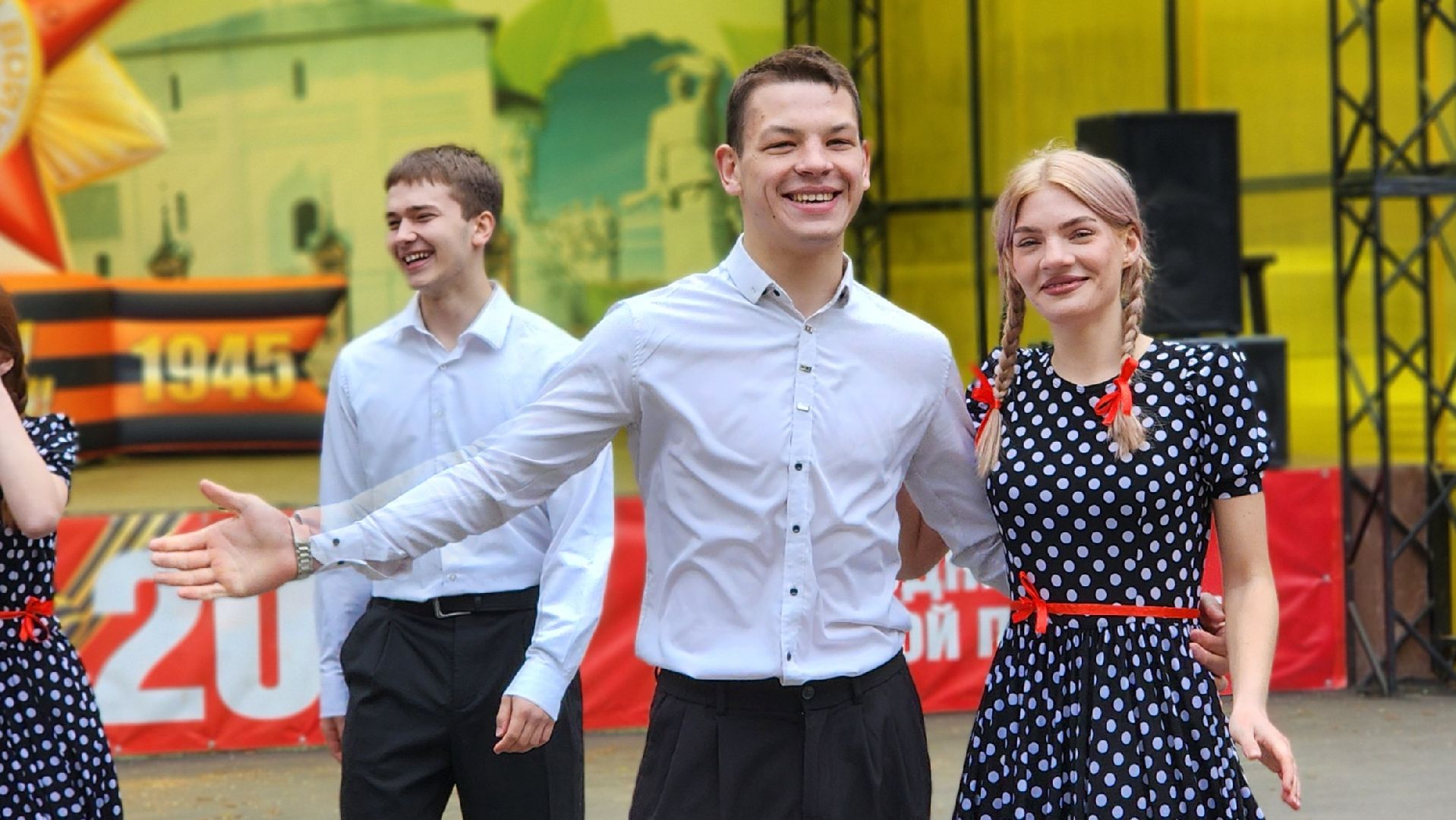 волоколамск, день победы, 9 мая, праздничные гуляния, городской парк,