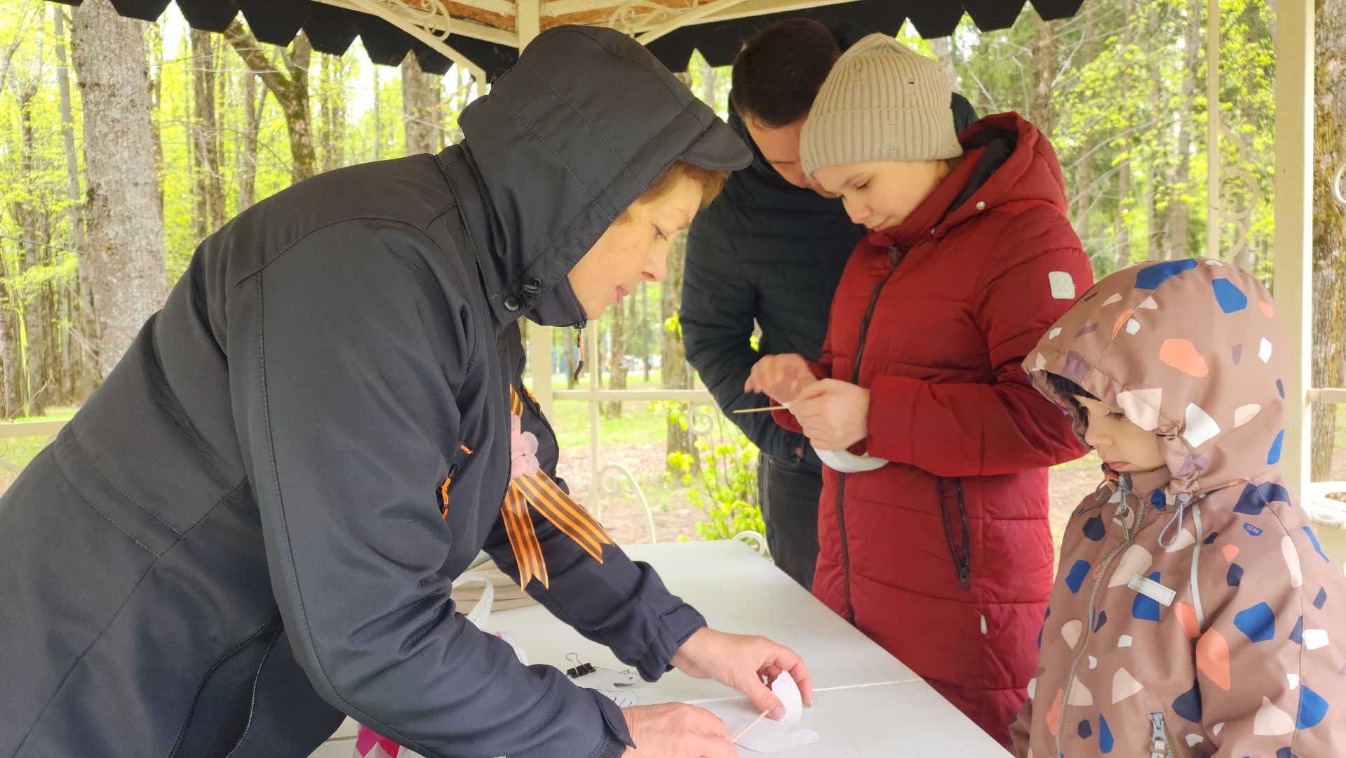 волоколамск, день победы, 9 мая, праздничные гуляния, городской парк,