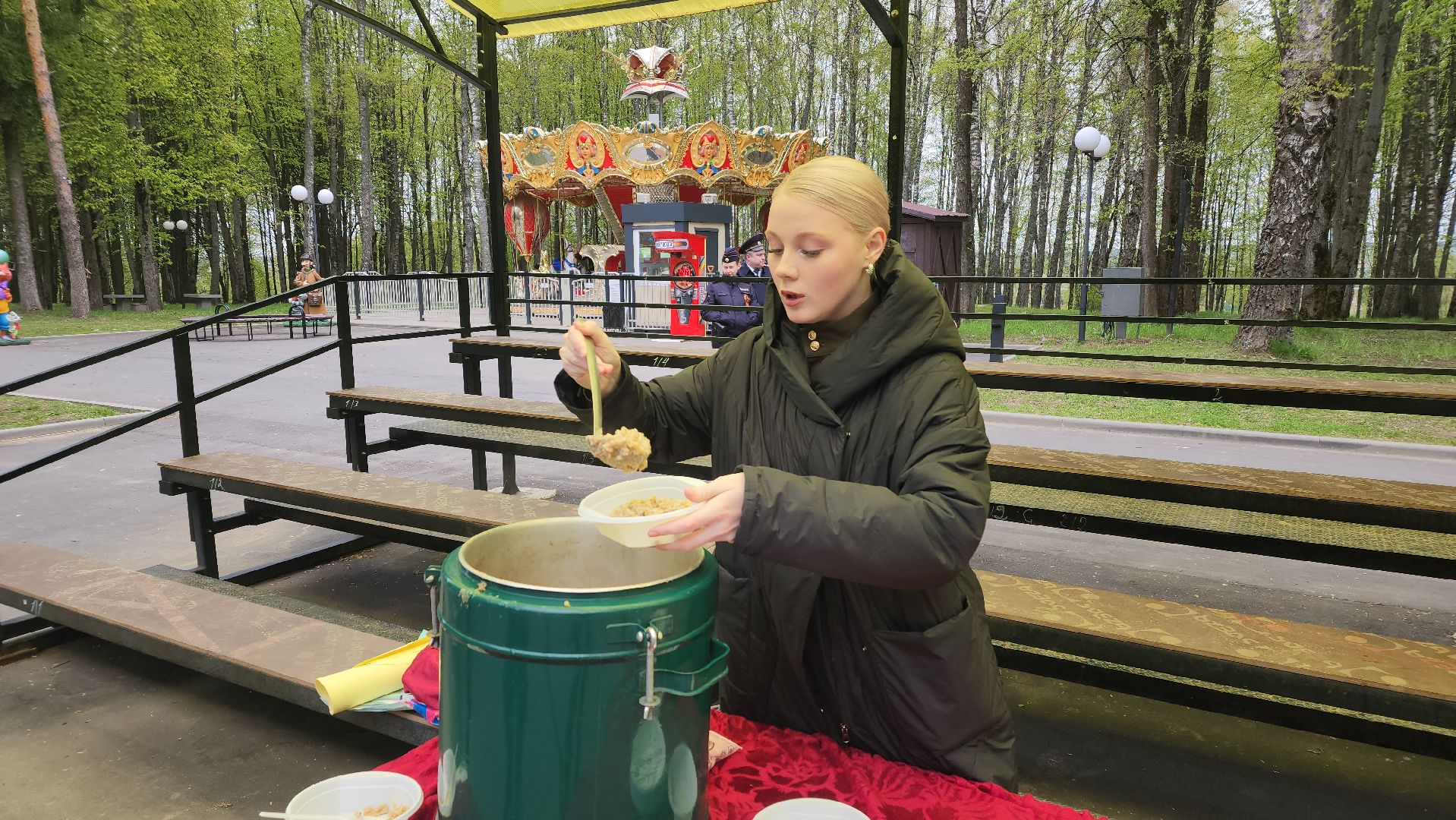 волоколамск, день победы, 9 мая, праздничные гуляния, городской парк,