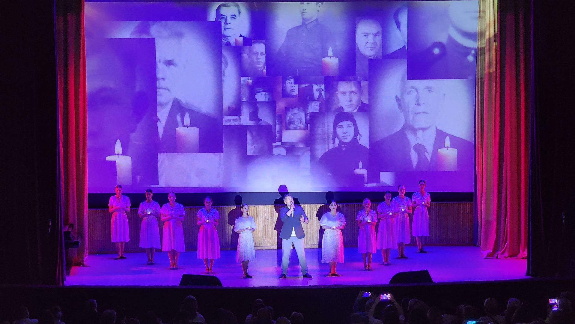 день победы, Лобня, 80 - летие победы, Концерт,