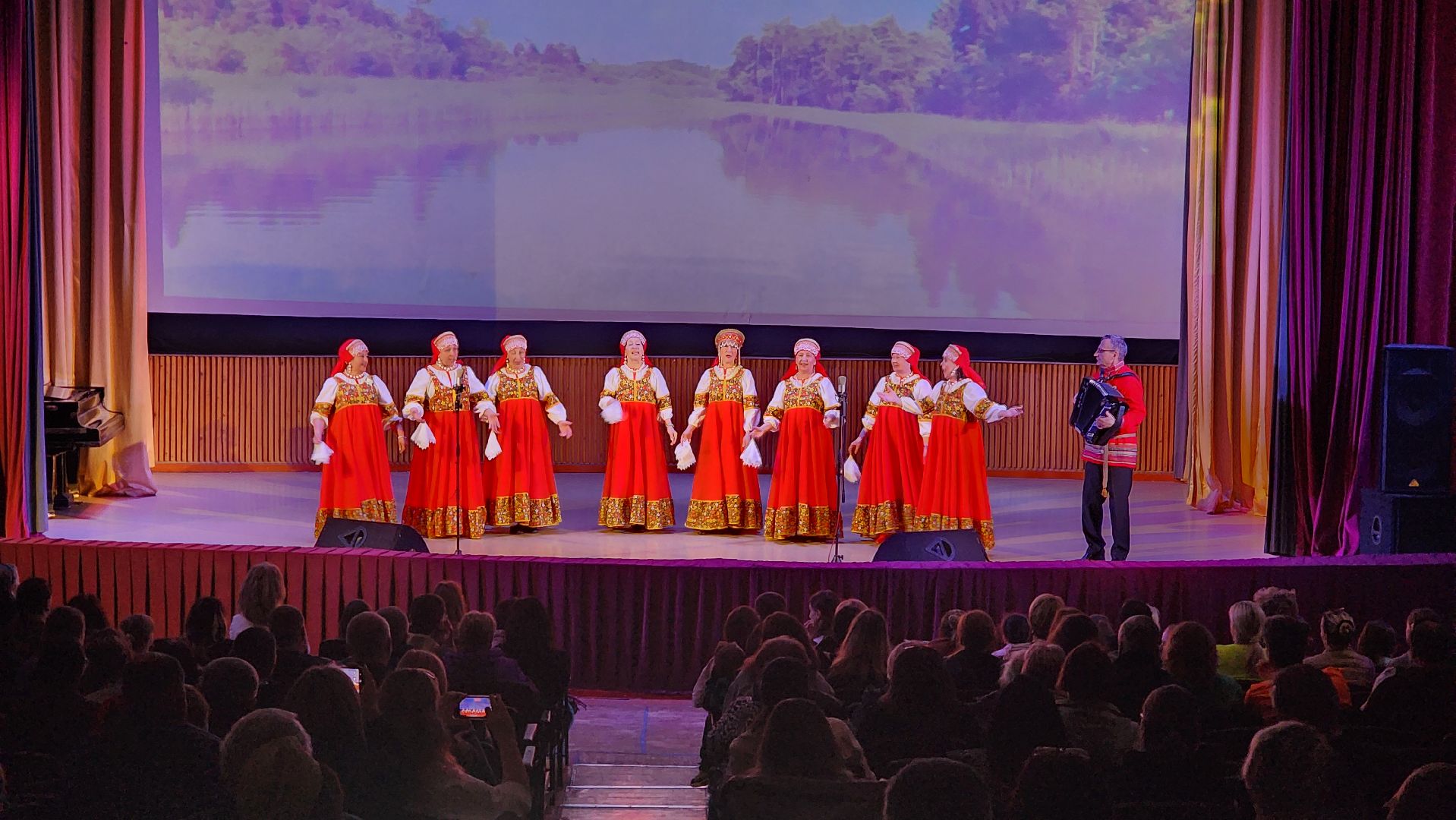 день победы, Лобня, 80 - летие победы, Концерт,