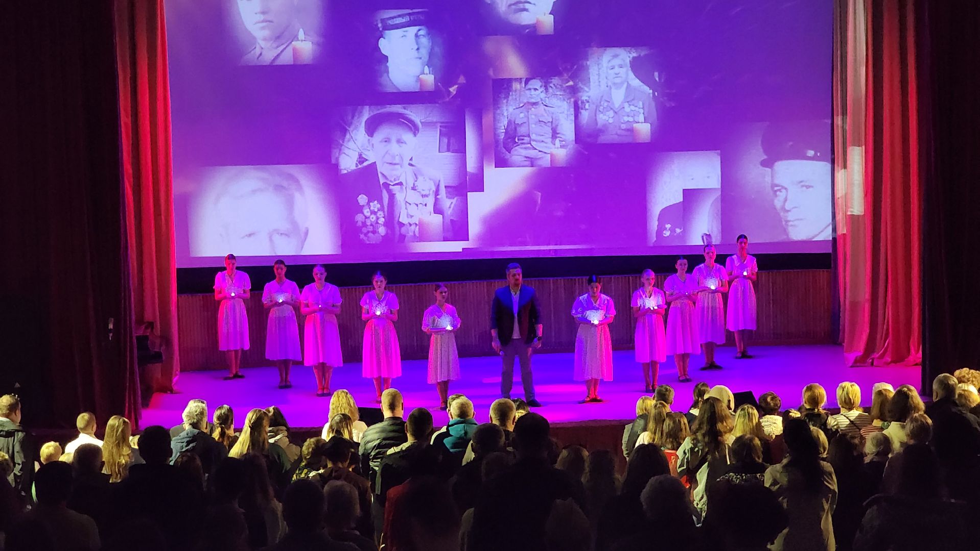 день победы, Лобня, 80 - летие победы, Концерт,