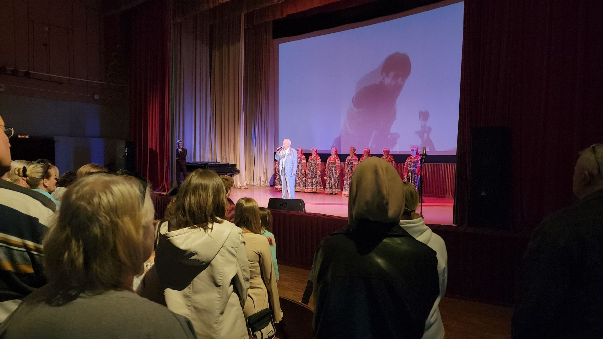 день победы, Лобня, 80 - летие победы, Концерт,