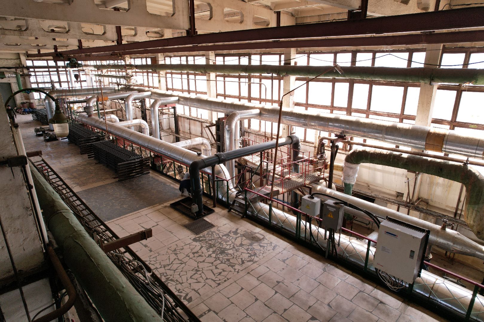 видео с коптера, котельная в пущине,