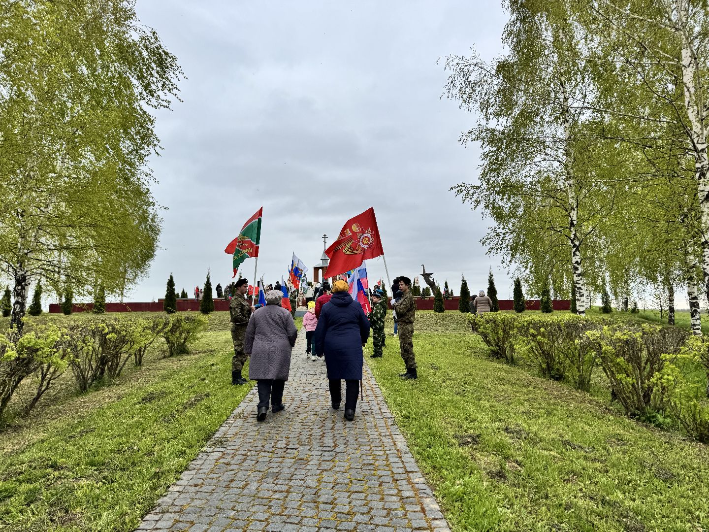 шаховская, 9 мая, день победы, возложение цветов,