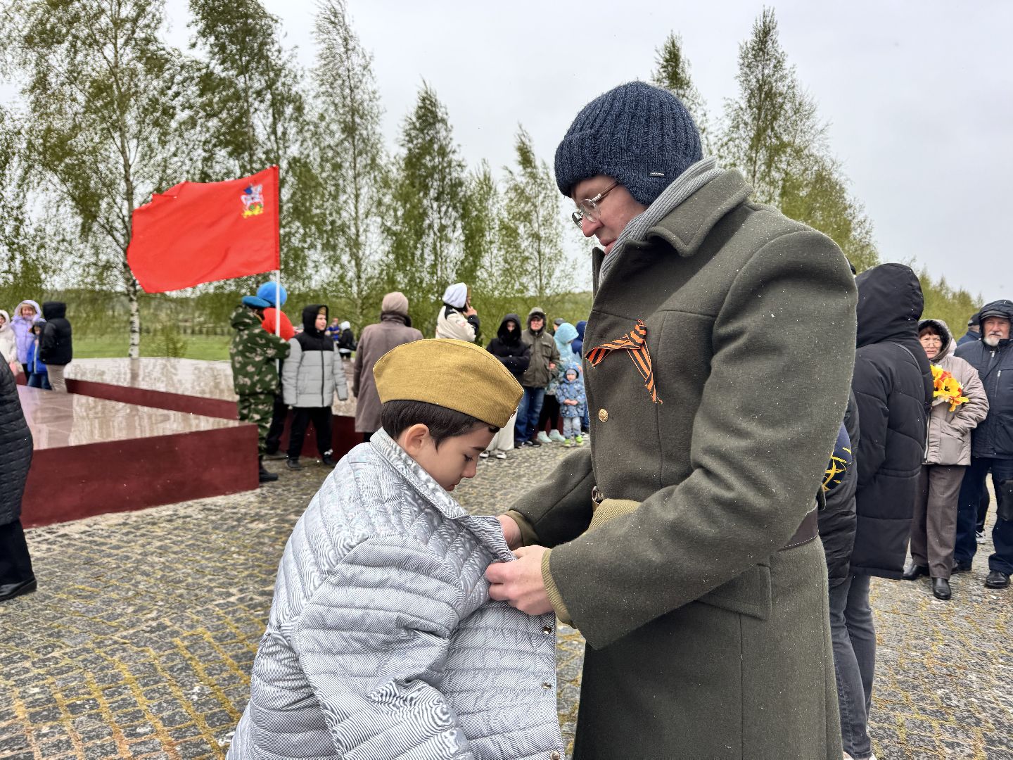 шаховская, 9 мая, день победы, возложение цветов,