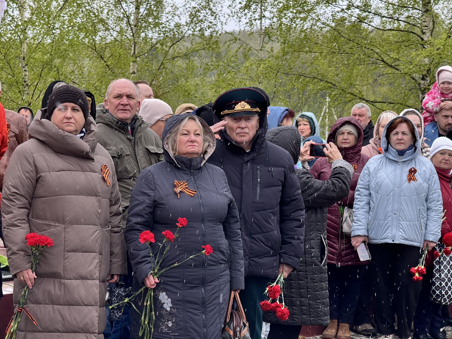 шаховская, 9 мая, день победы, возложение цветов,