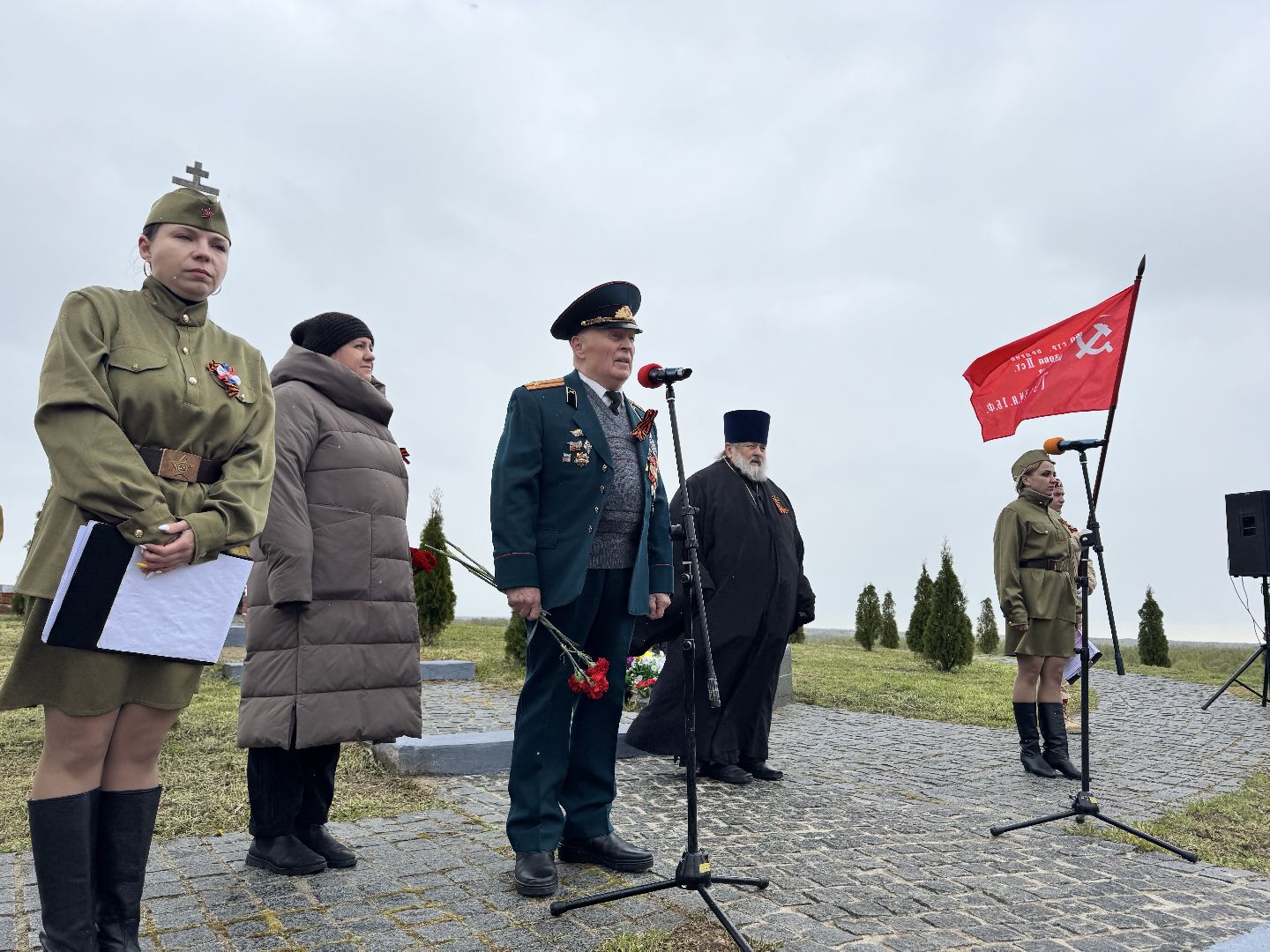 шаховская, 9 мая, день победы, возложение цветов,