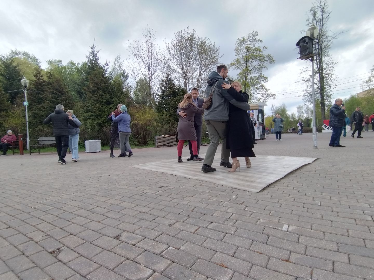 Танго, парк мира, Мытищи, 1 мая