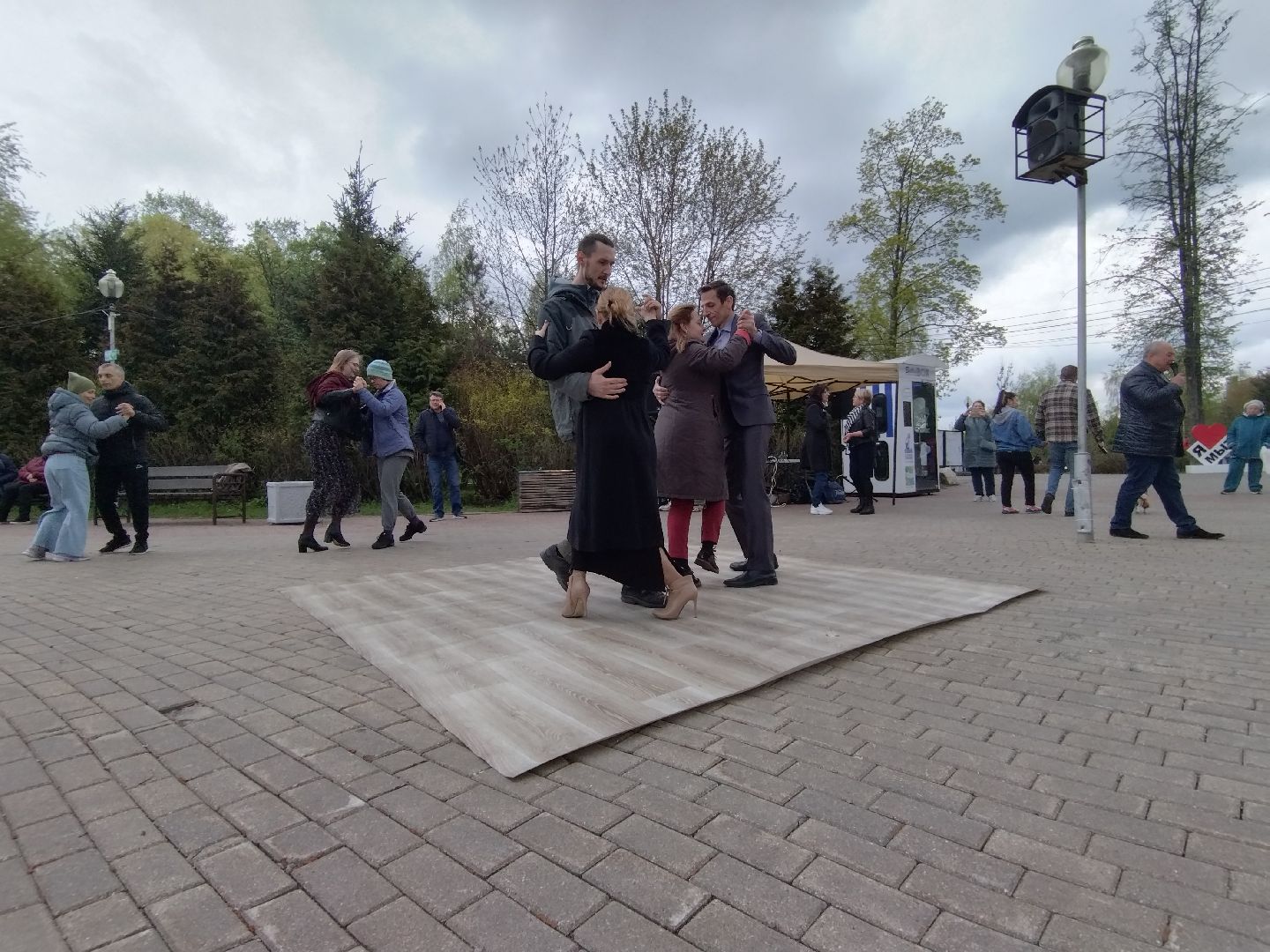 Танго, парк мира, Мытищи, 1 мая