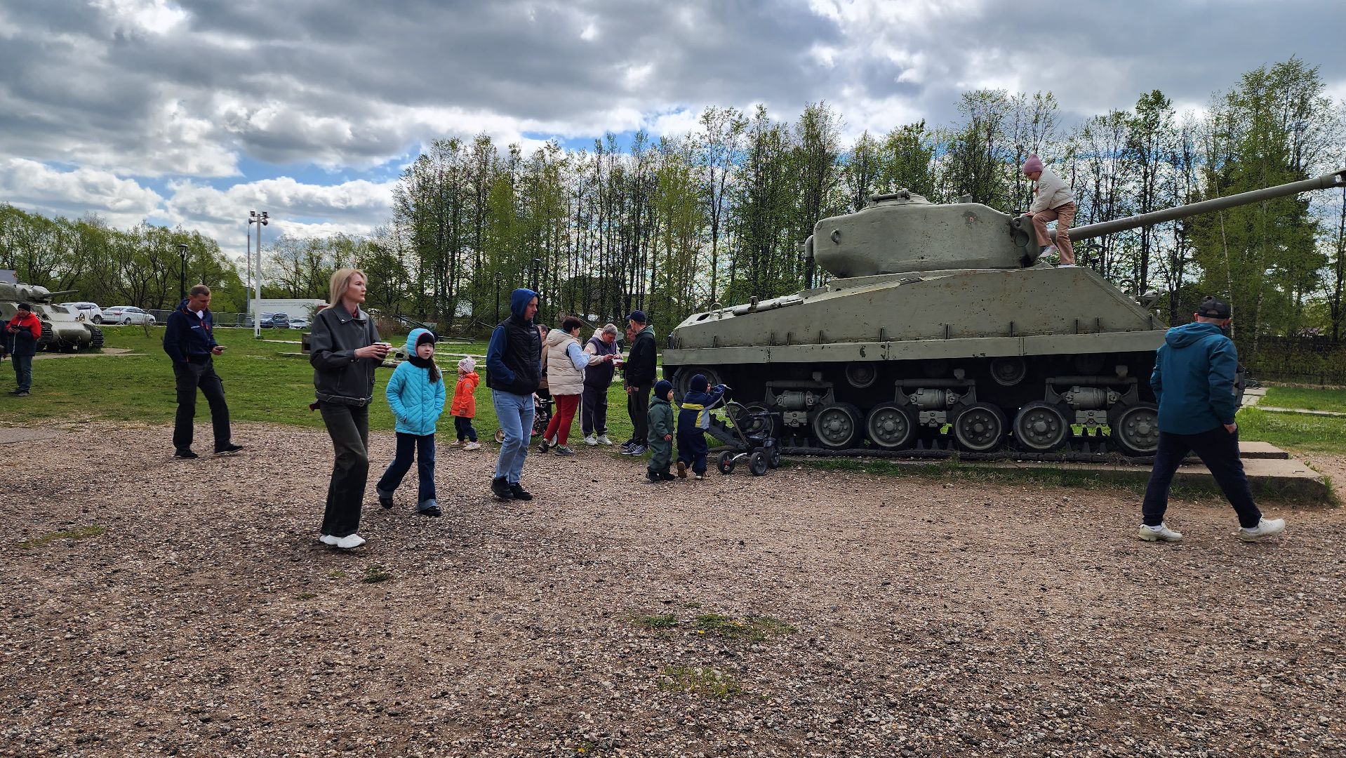 истра, митинг к 9 мая, снегири,