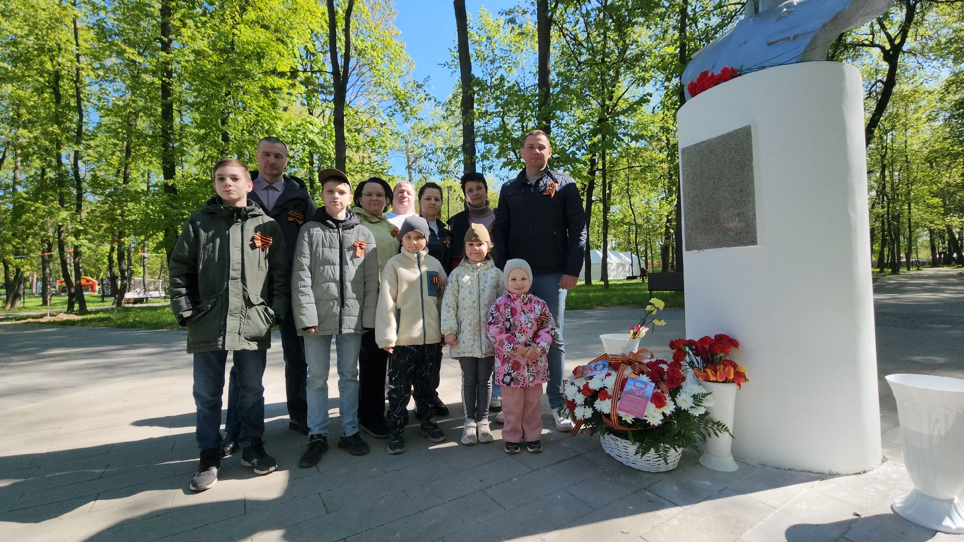 серпухов, парк имени олега степанова, юбилей победы, завод техно в серпухове, вов,