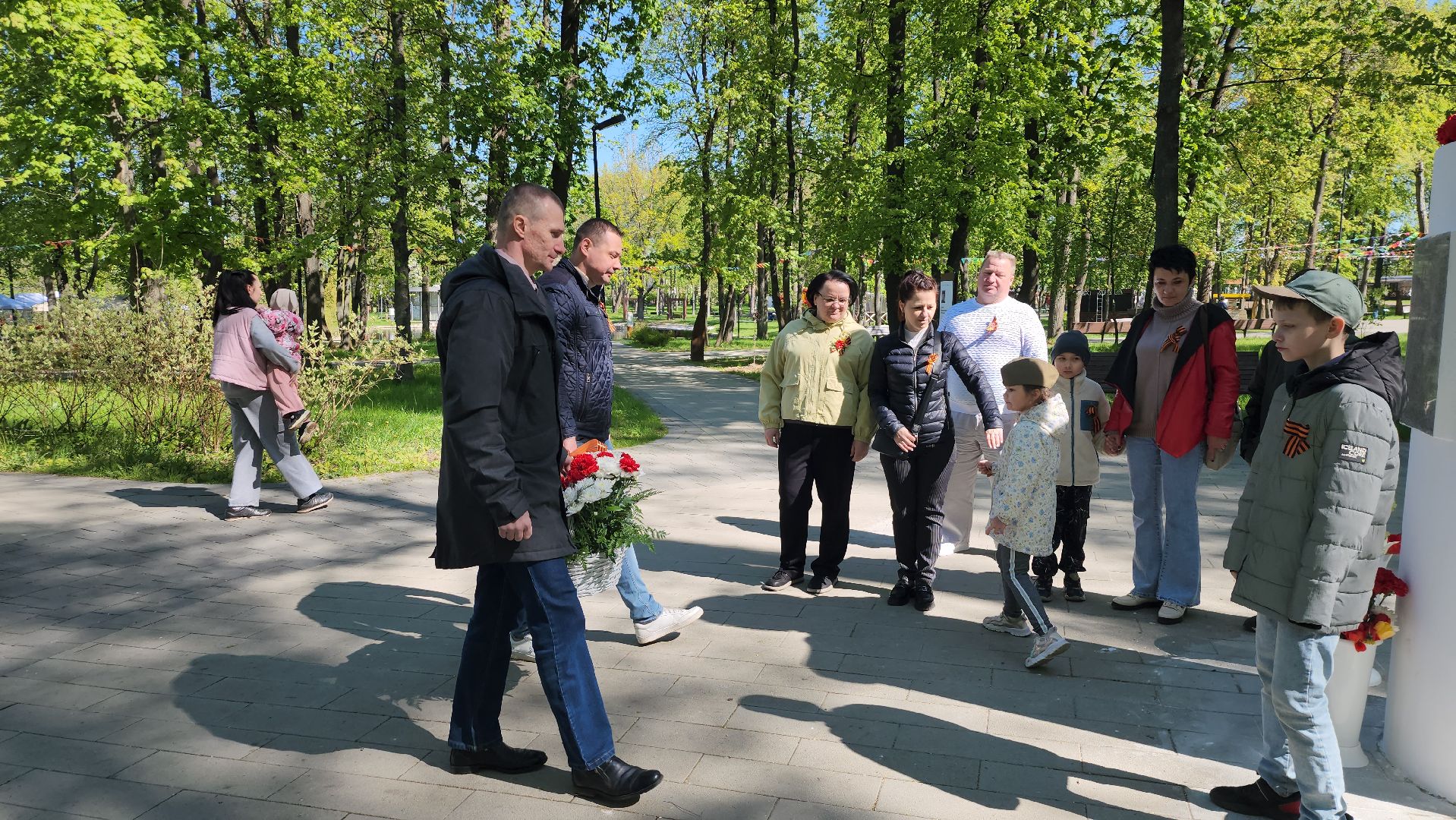 серпухов, парк имени олега степанова, юбилей победы, завод техно в серпухове, вов,