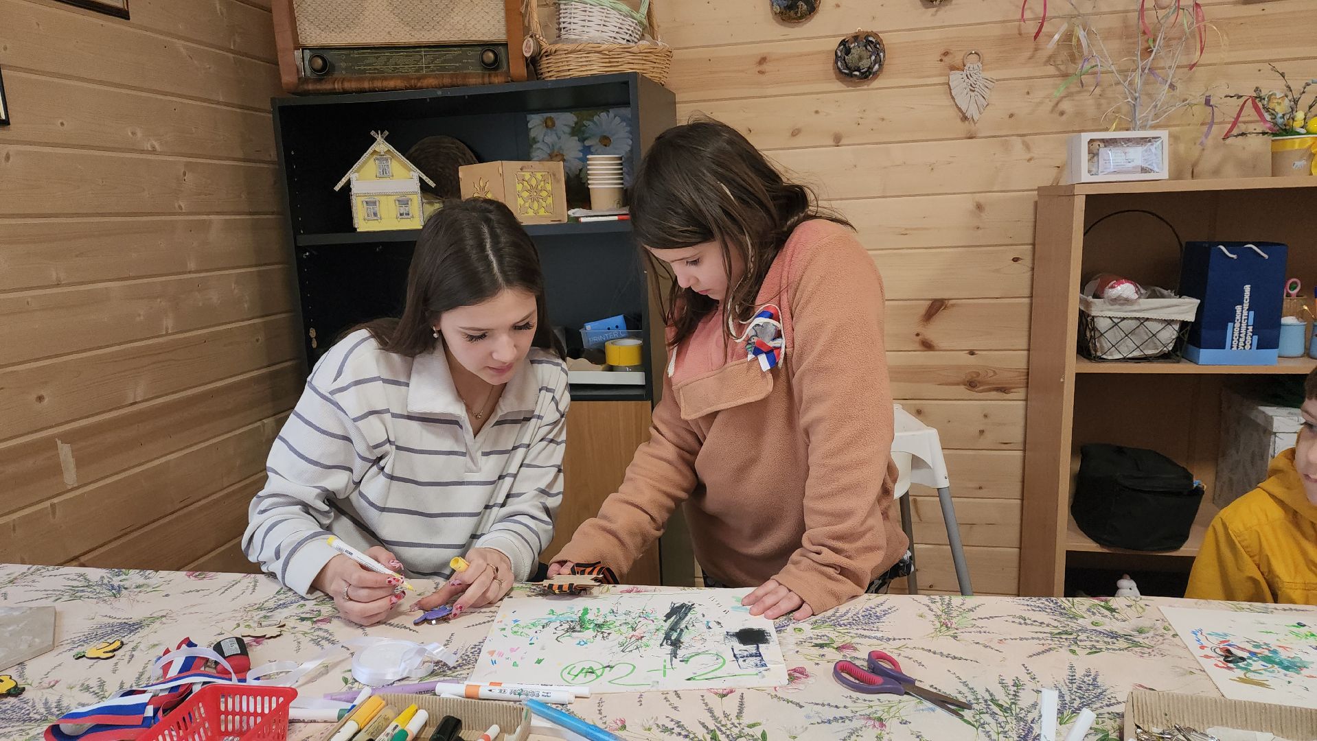 пушкино, день победы, мастер-класс, экопарк, дети, голубь мира, георгиевская лента,вертикалки,