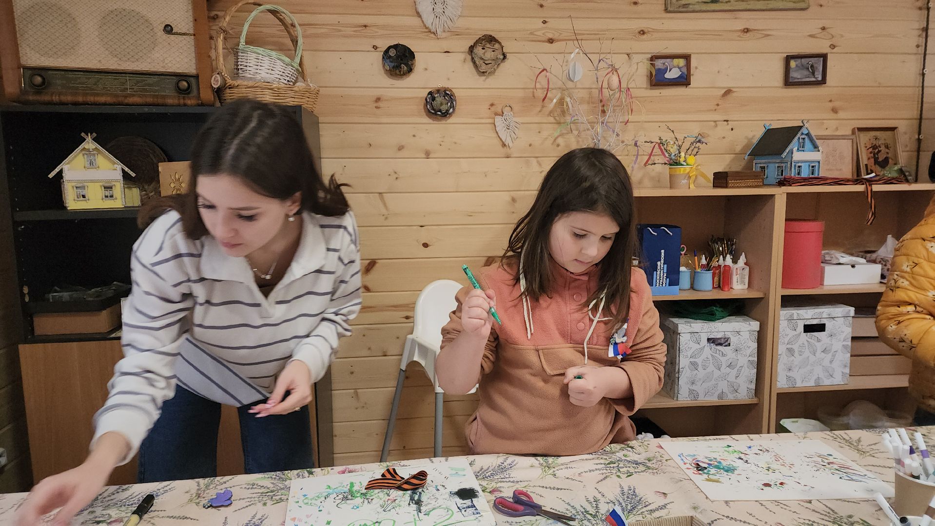 пушкино, день победы, мастер-класс, экопарк, дети, голубь мира, георгиевская лента,вертикалки,