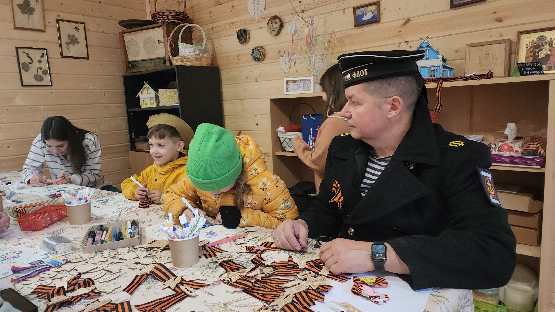 пушкино, день победы, мастер-класс, экопарк, дети, голубь мира, георгиевская лента,вертикалки,