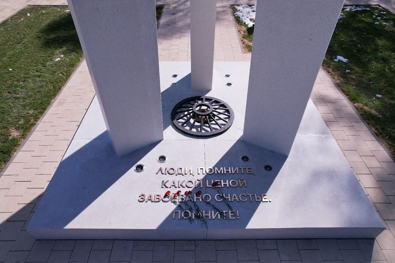 видео с коптера, парк победы пущино,