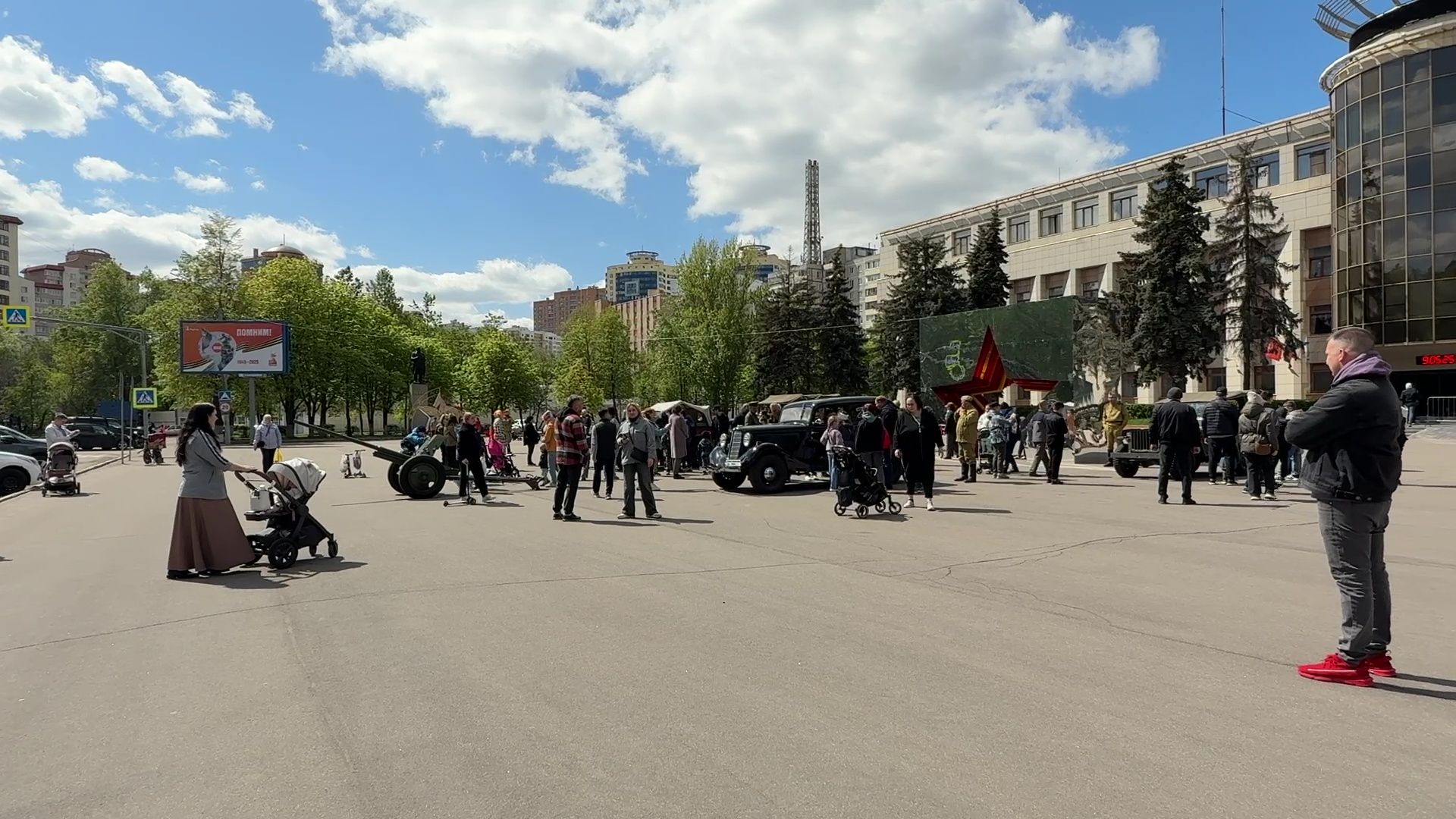 реутов, выставка военной техники, день победы,
