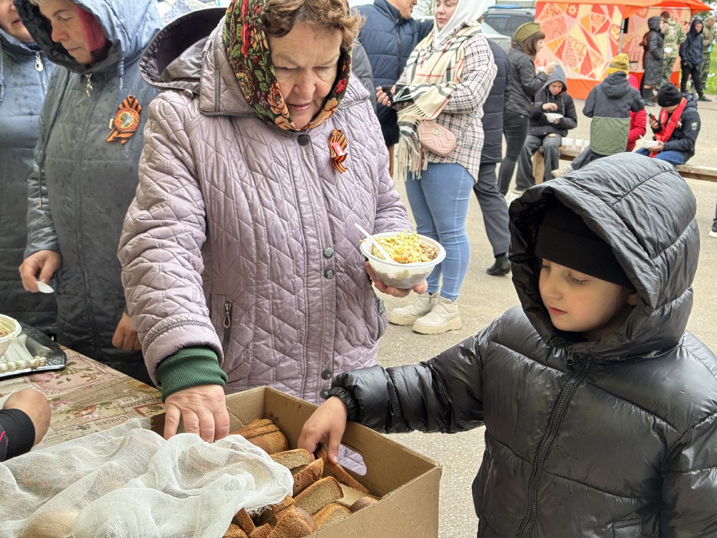 шаховская, полевая каша, полевая кухня,  9 мая, день победы,