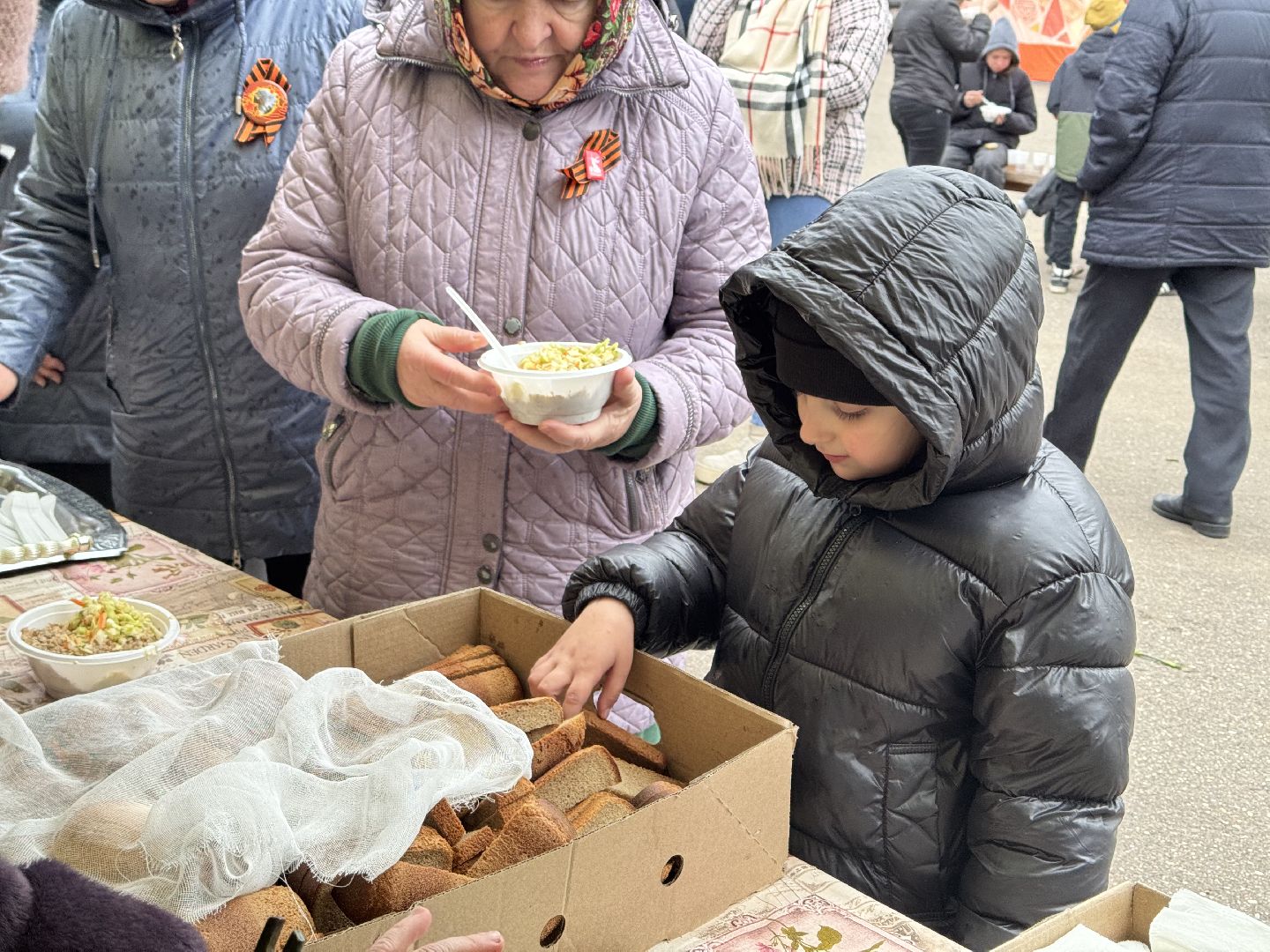 шаховская, полевая каша, полевая кухня,  9 мая, день победы,