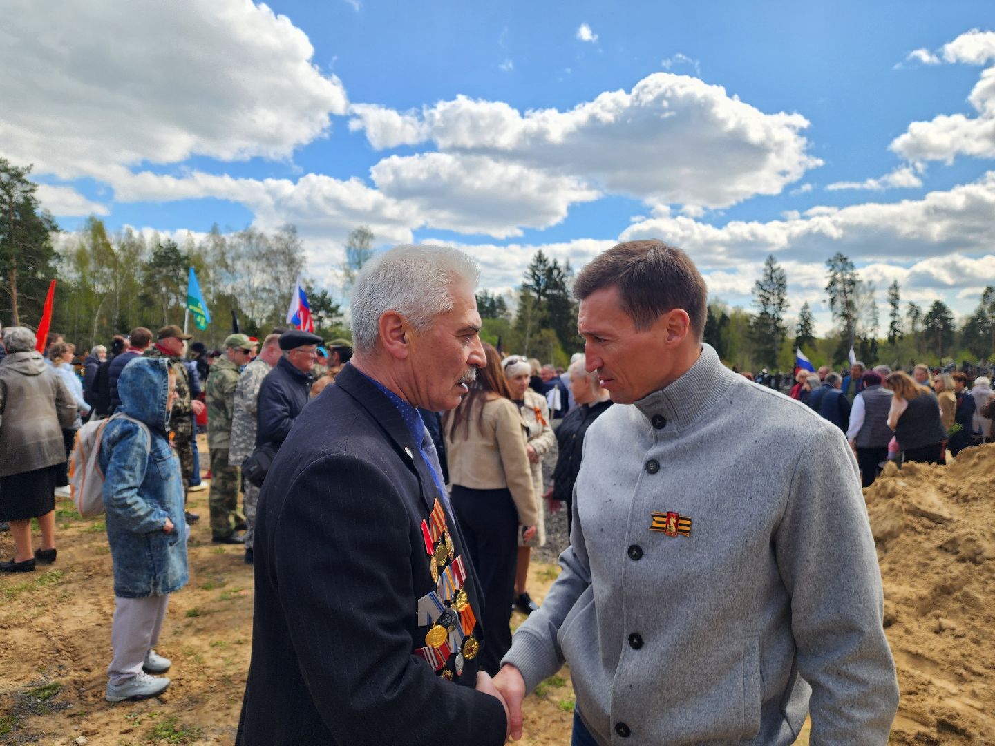 красноармейск, городской округ пушкинский, аллея славы, 80 - летие победы, 9 мая, ветераны сво,