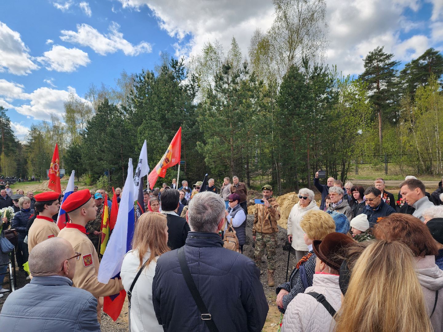 красноармейск, городской округ пушкинский, аллея славы, 80 - летие победы, 9 мая, ветераны сво,