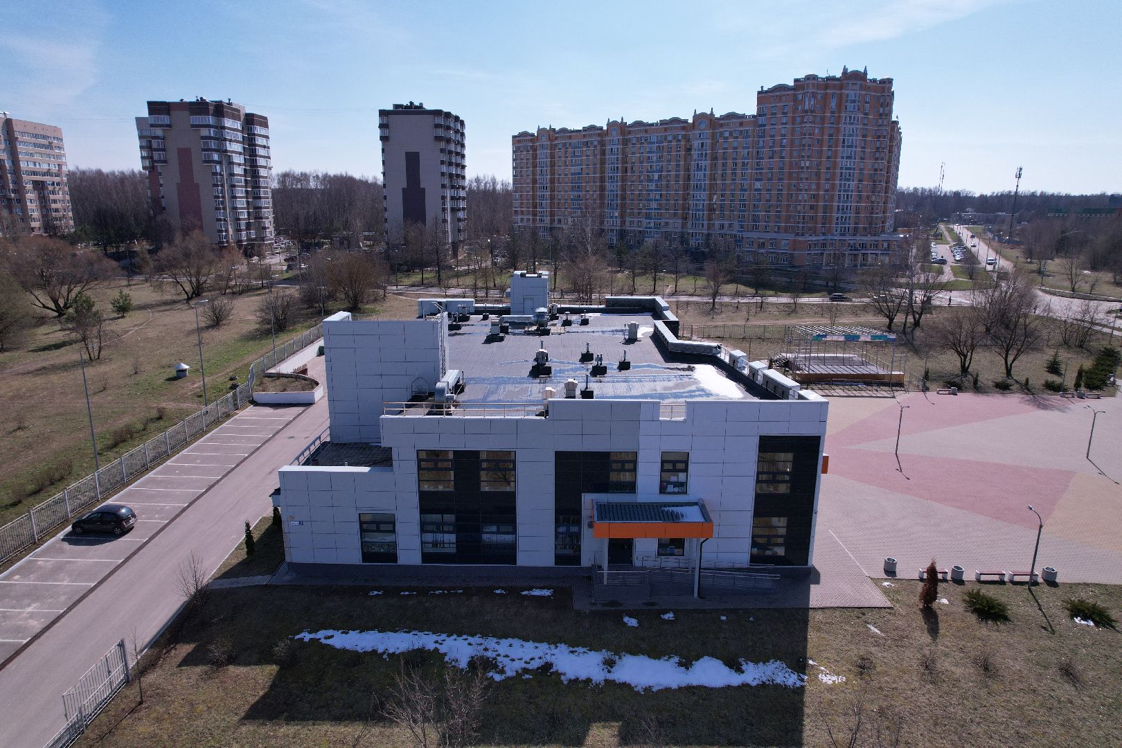 видео с коптера, центр культурного развития вертикаль,