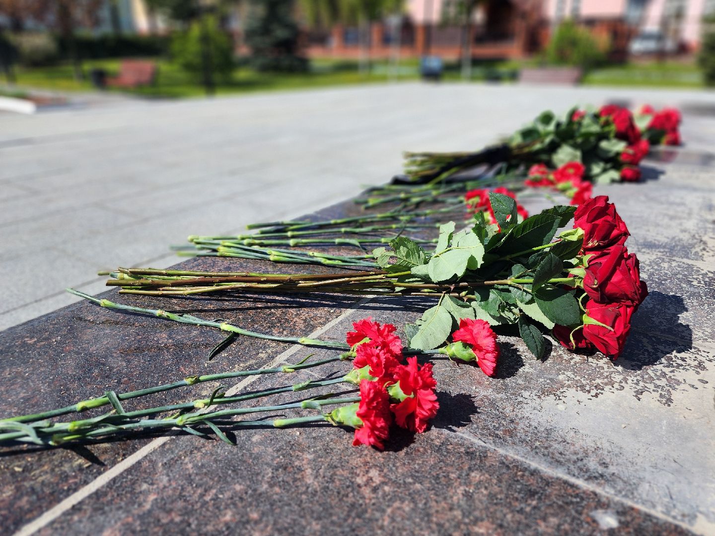 фрязино, возложение цветов, 80-летие великой победы, мемориал,