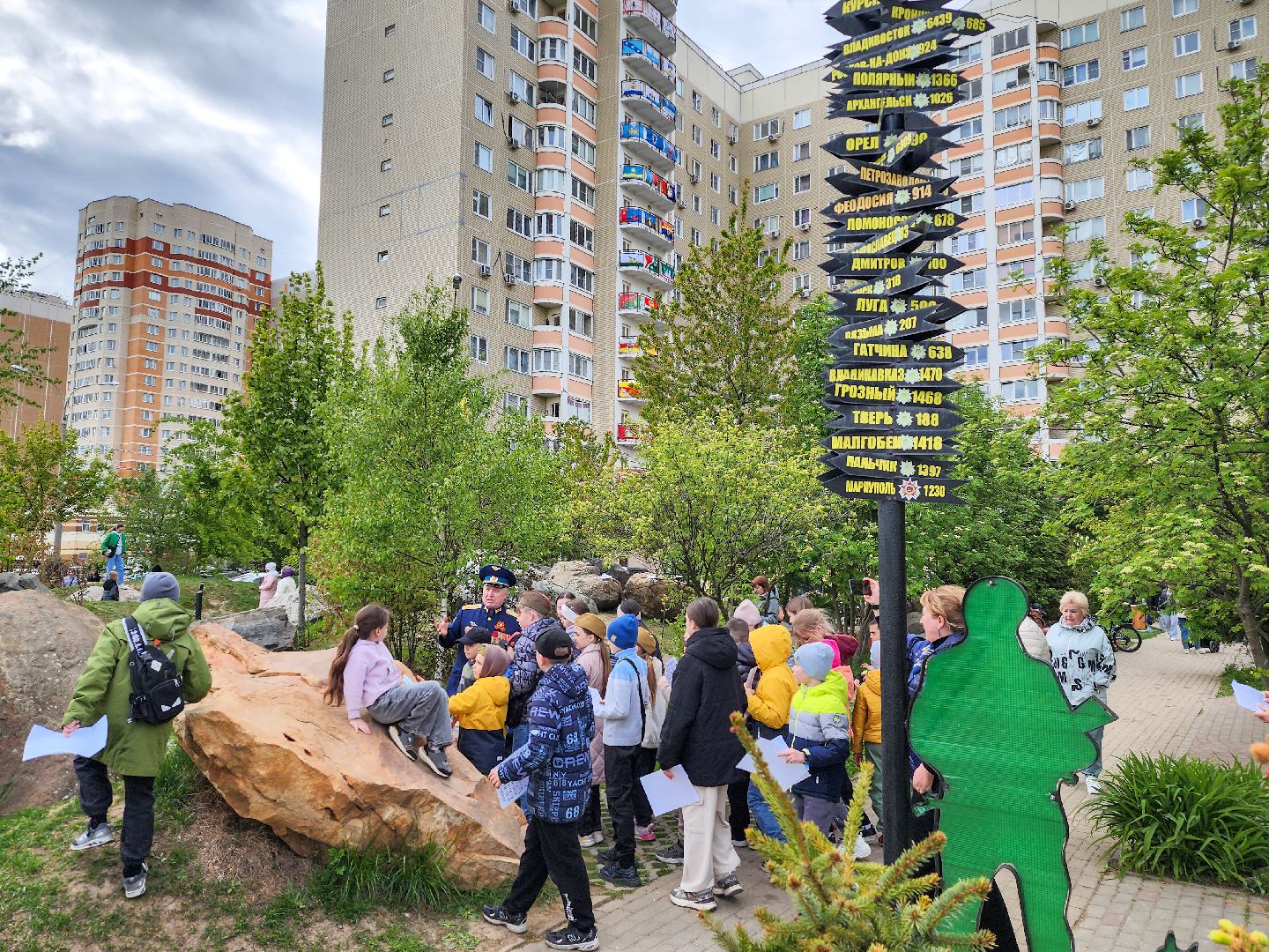 Подольск, День Победы, Праздник во дворе, 80 лет победе,