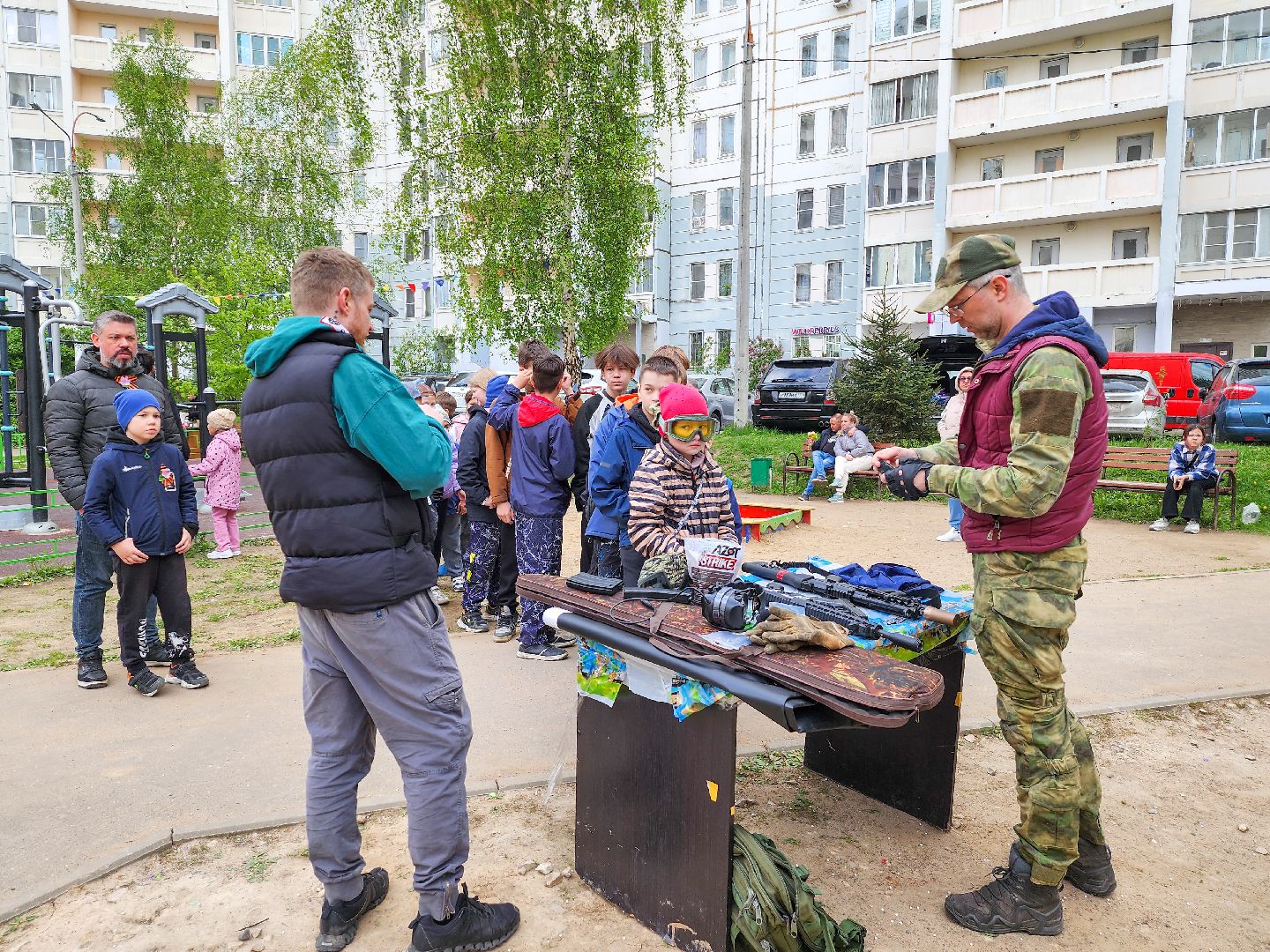 Подольск, День Победы, Праздник во дворе, 80 лет победе,