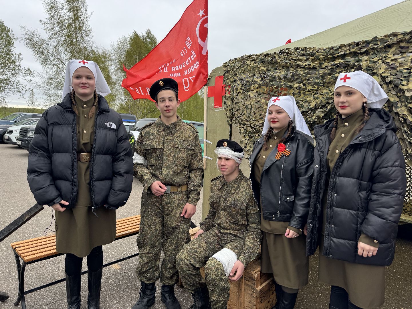 шаховская, 9 мая, день победы, полевой госпиталь,