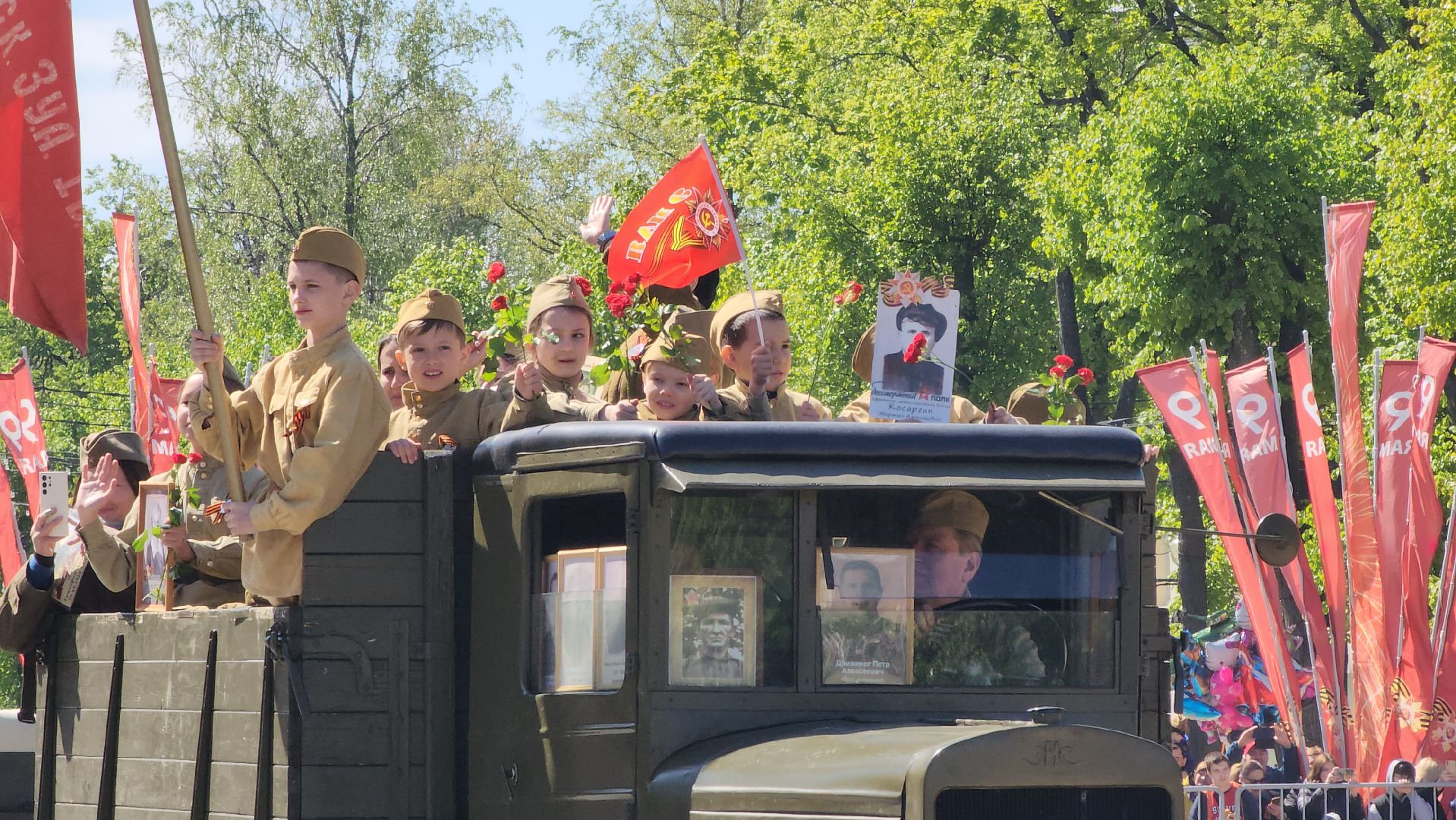 ступино, день победы, парад победы,