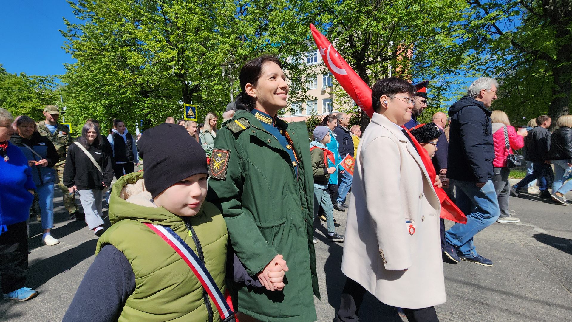 ступино, день победы, парад победы,