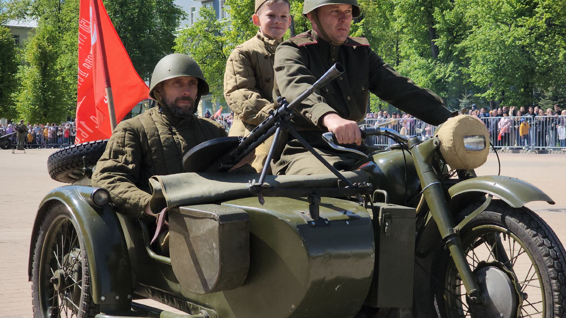 ступино, день победы, парад победы,