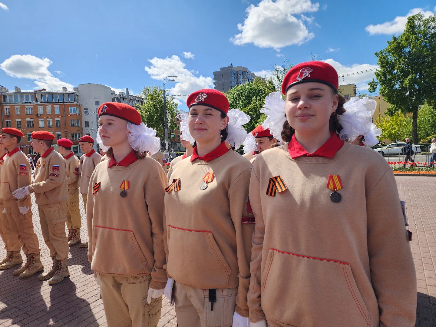 подольск, юнармейцы, День Победы ,